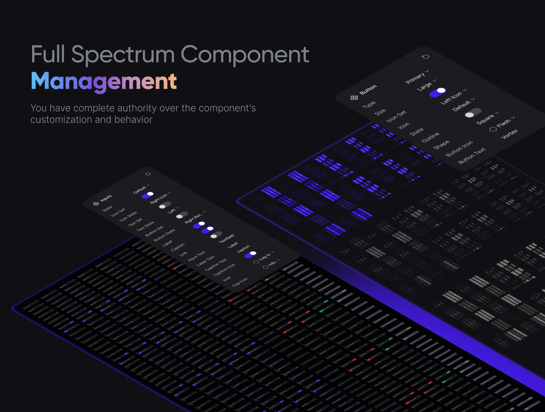 Vortex Design System UI Kit 5