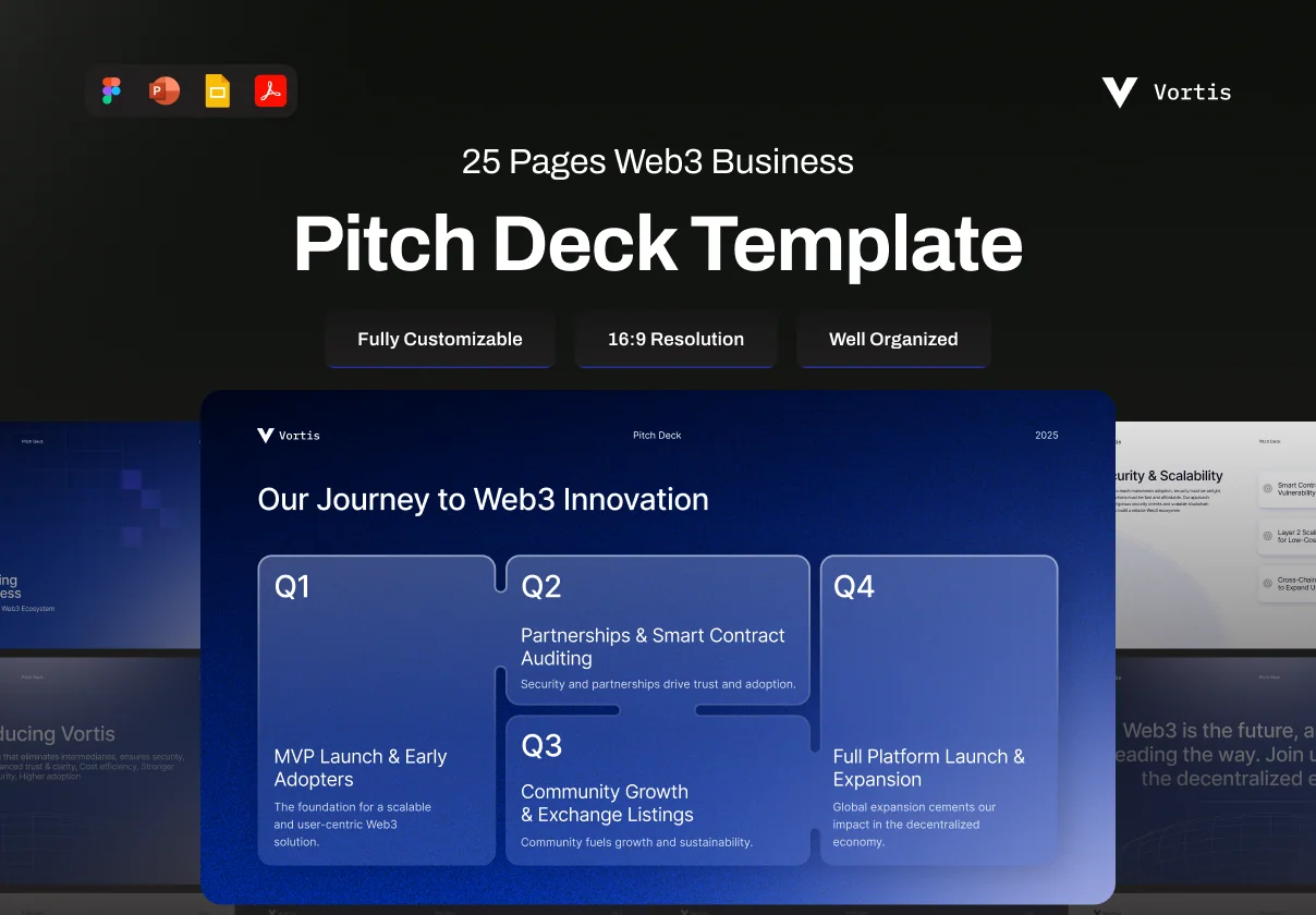 Vortis - Web3 Business Pitch Deck