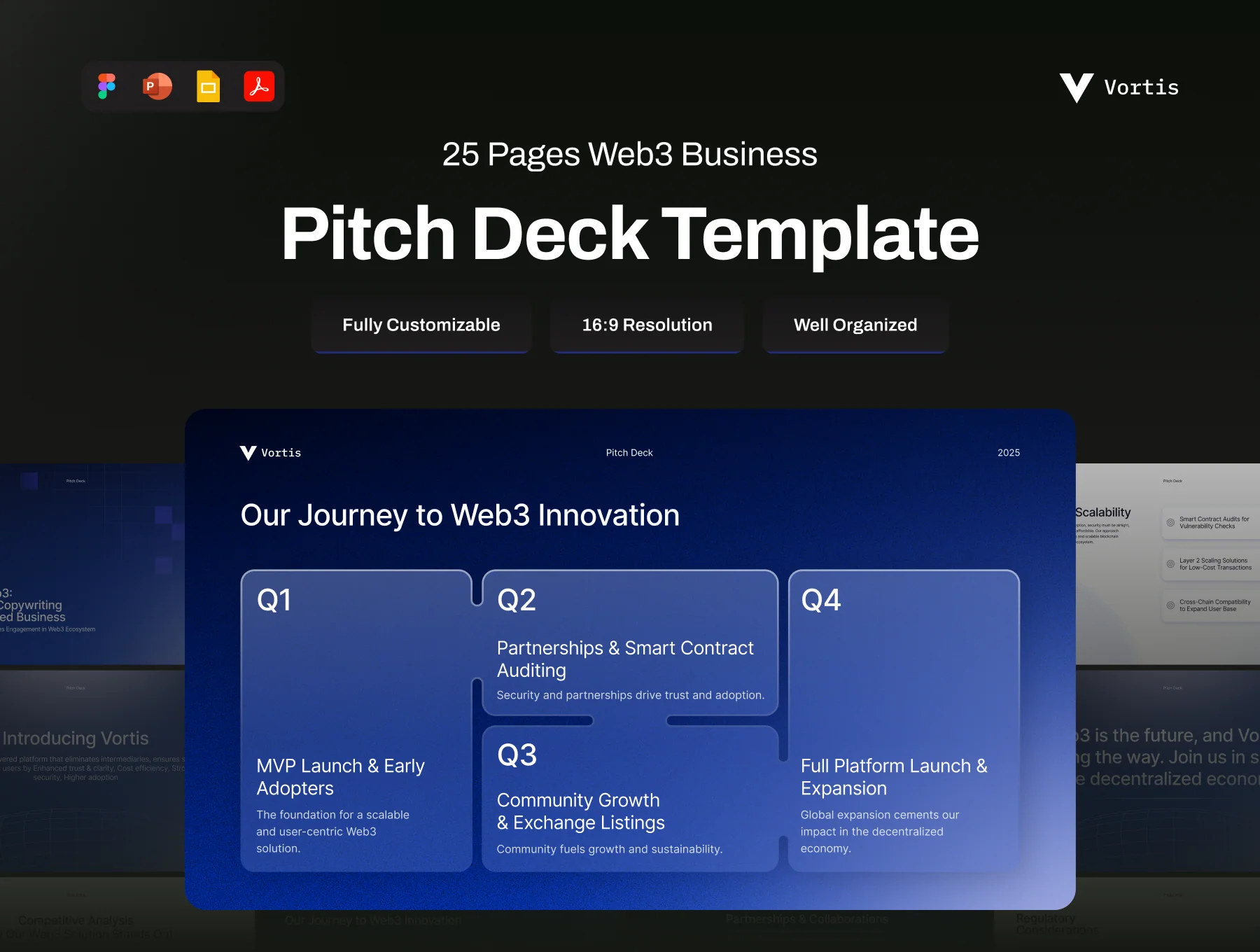 Vortis - Web3 Business Pitch Deck