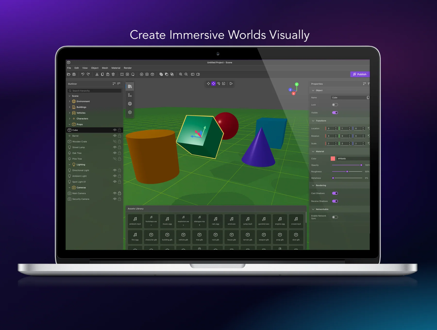 Voxel 3D Studio & Dashboard 2