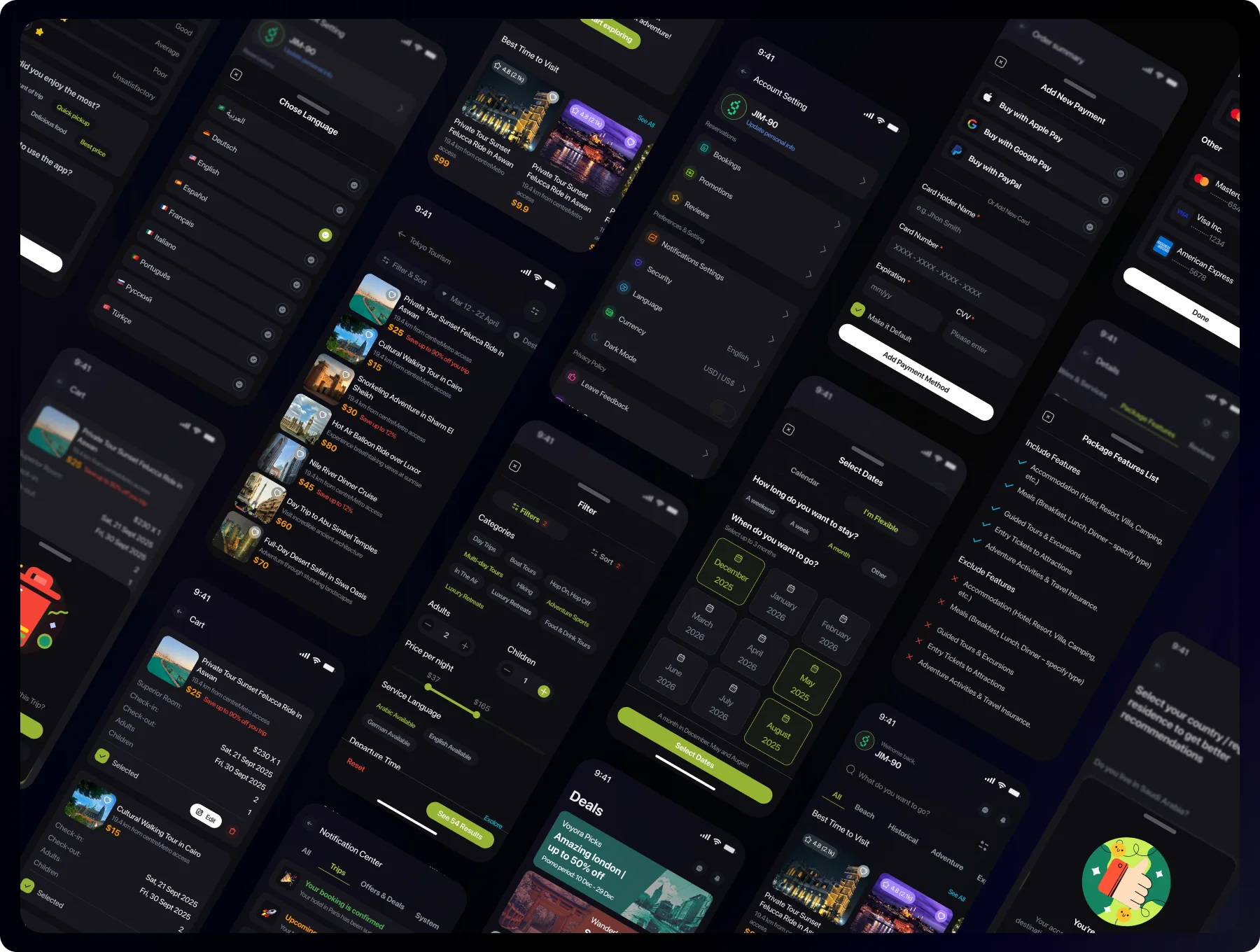 Voyage - Ultimate Travel & Booking App UI Kit 8