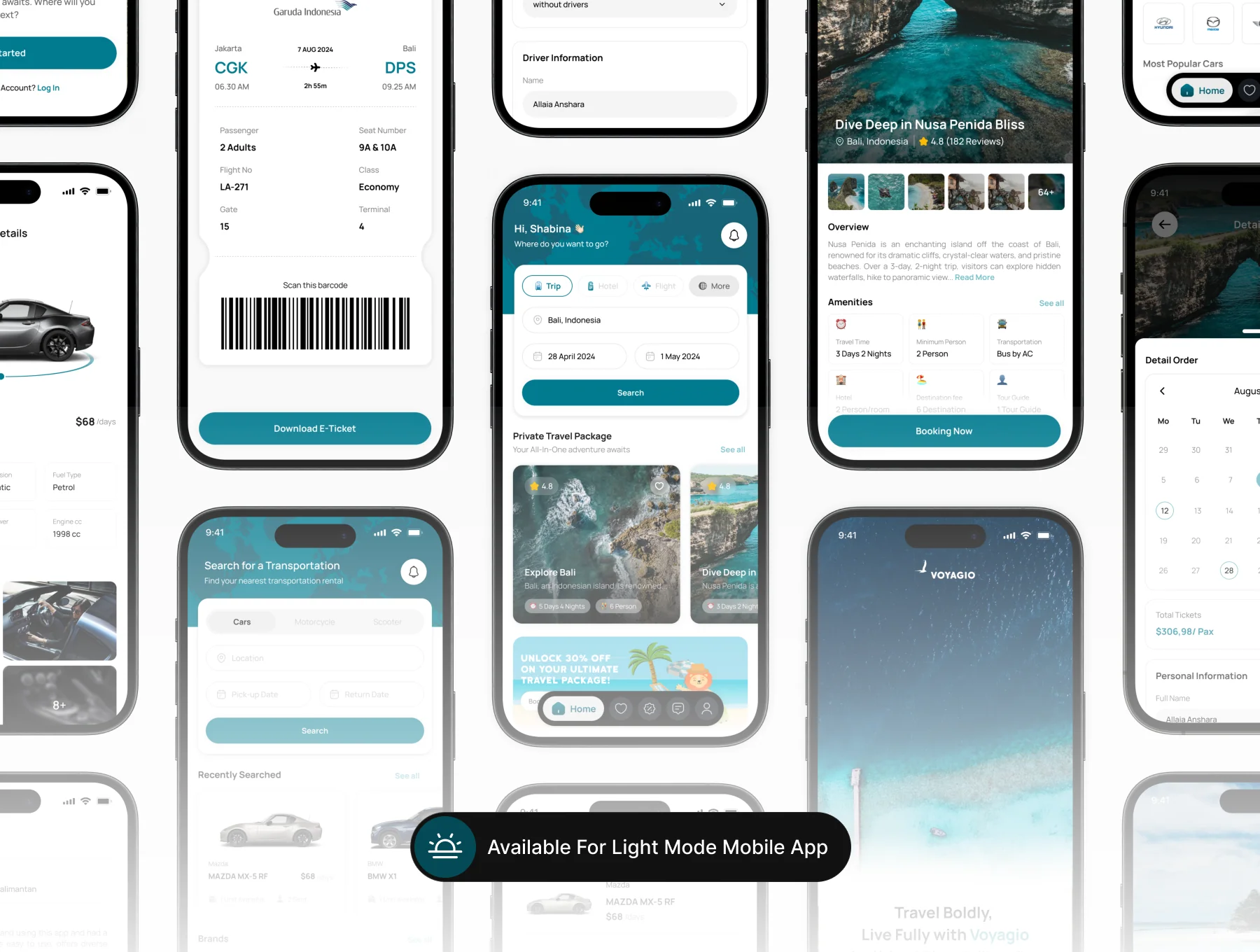 Voyagio - Travel App UI Kit 5
