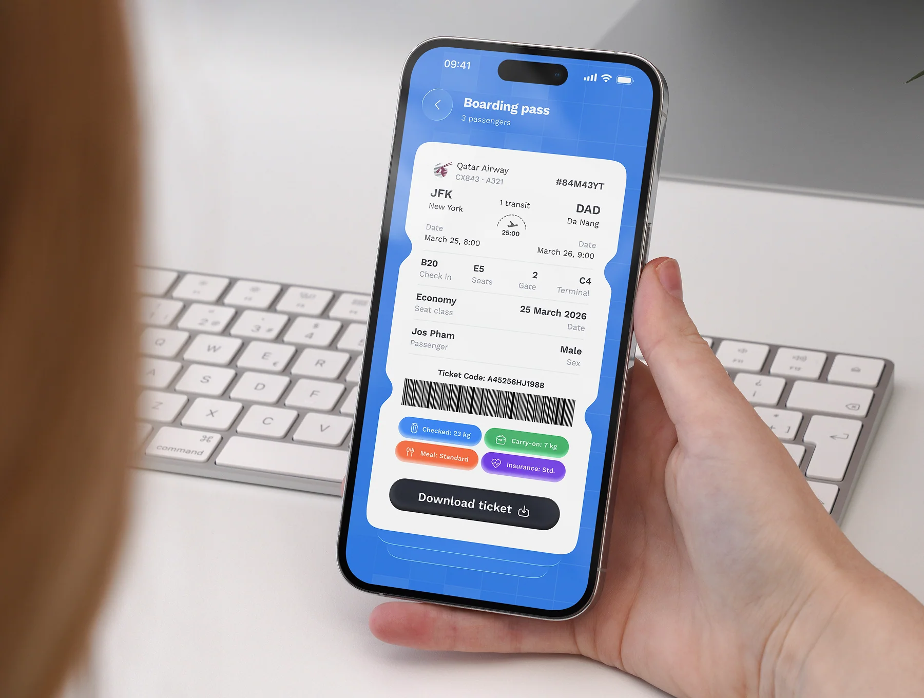 Voyago - Flight Booking App UI Kit 8