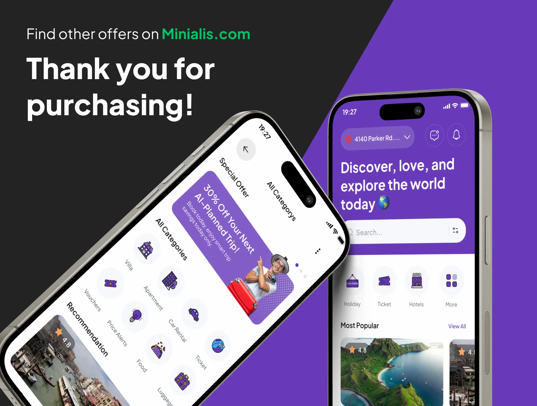 VoyAIge - AI Trip Planner App Ui Kits 6