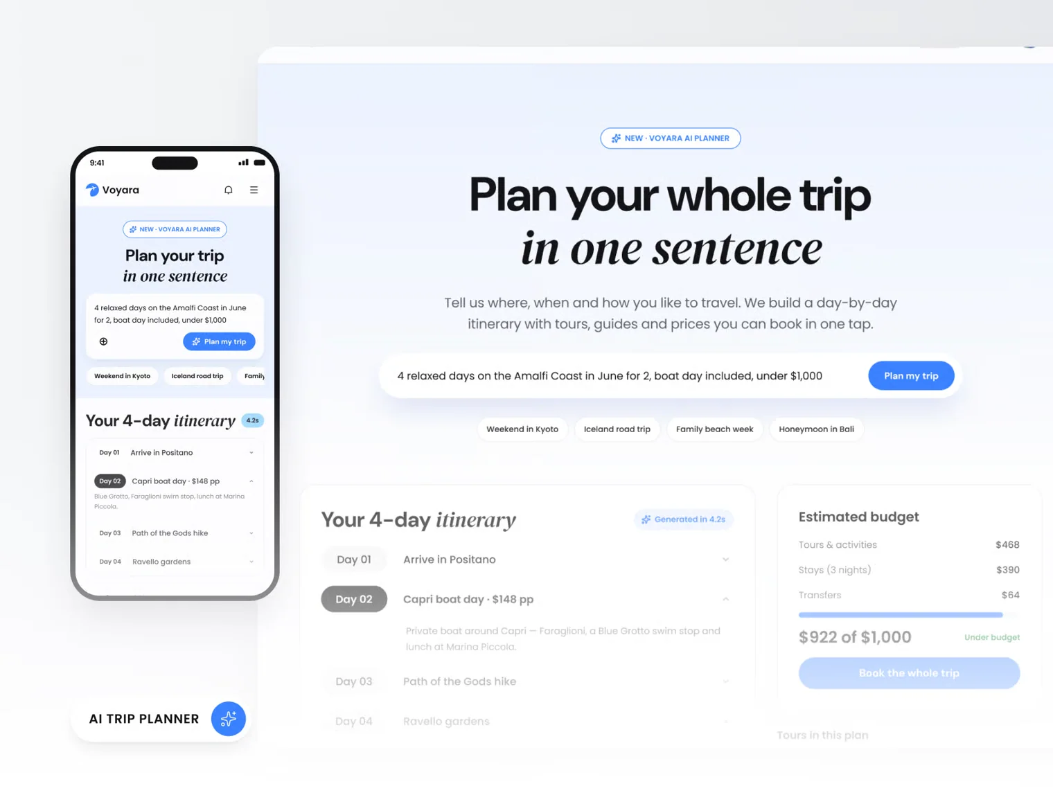Voyara – Travel Booking Web UI Kit 6
