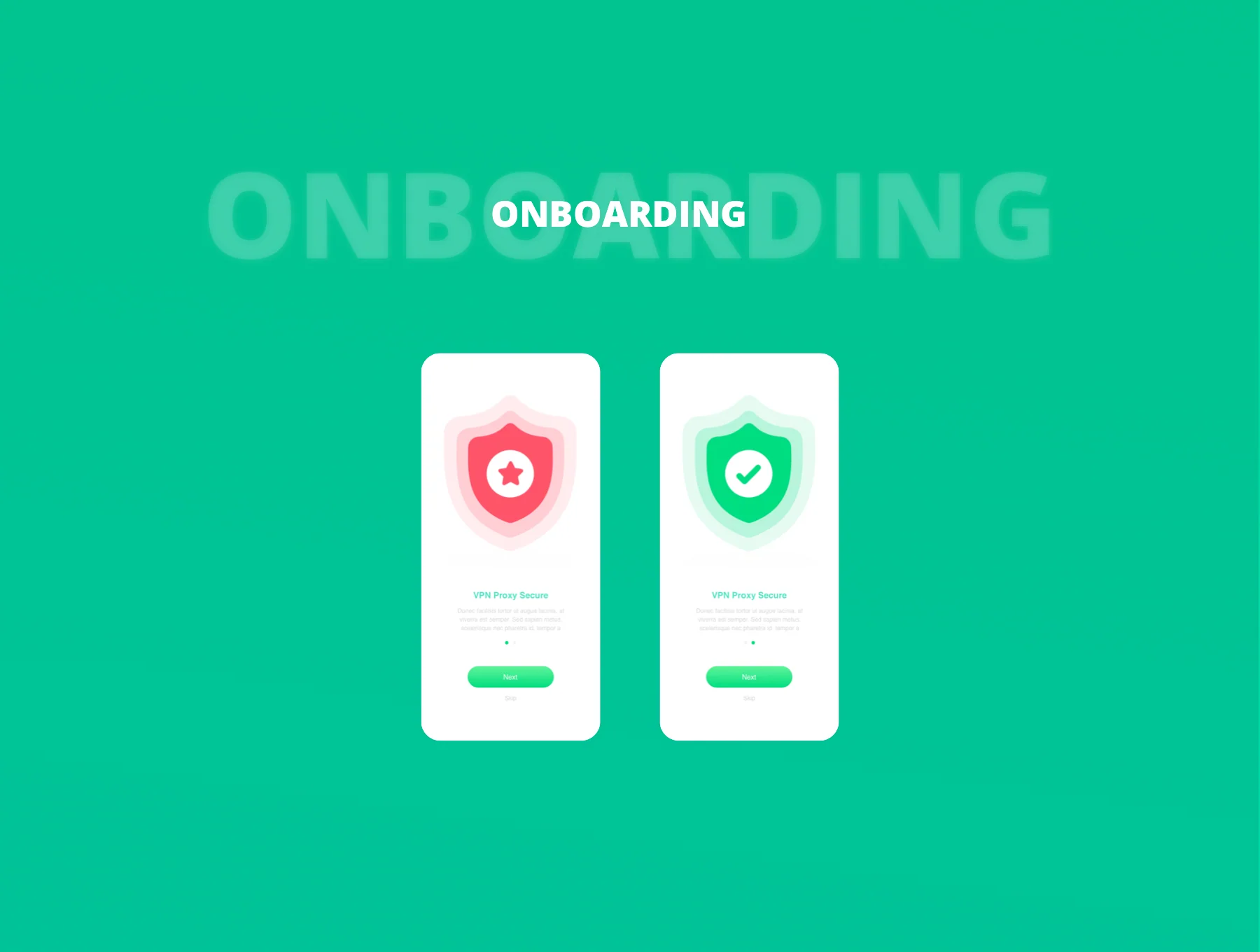 VPN Mobile App Design 4