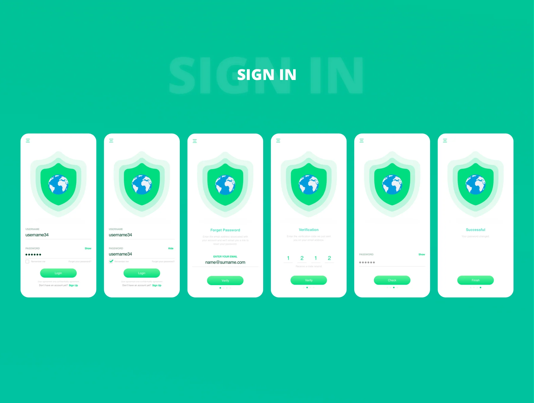 VPN Mobile App Design 5