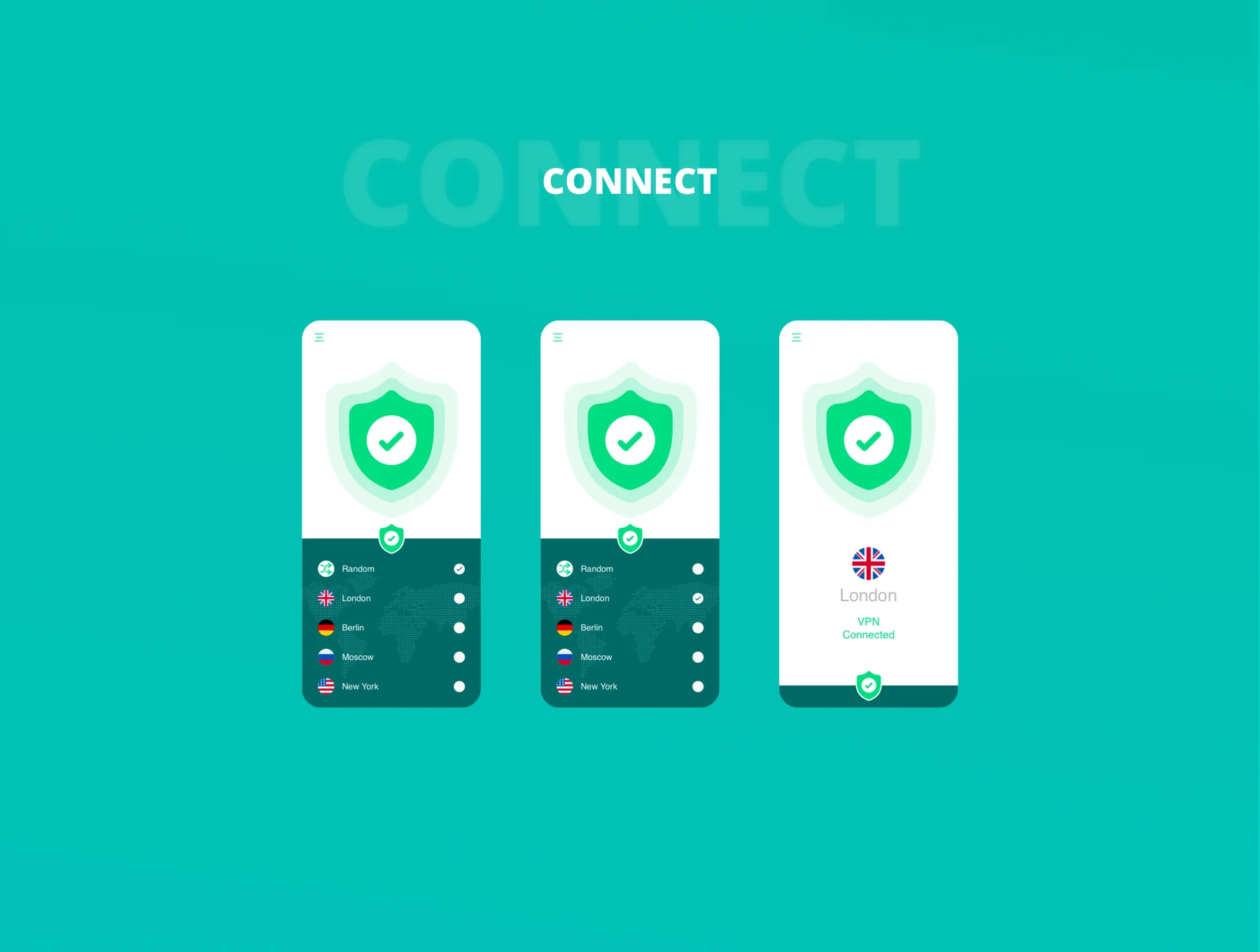 VPN Mobile App Design 8