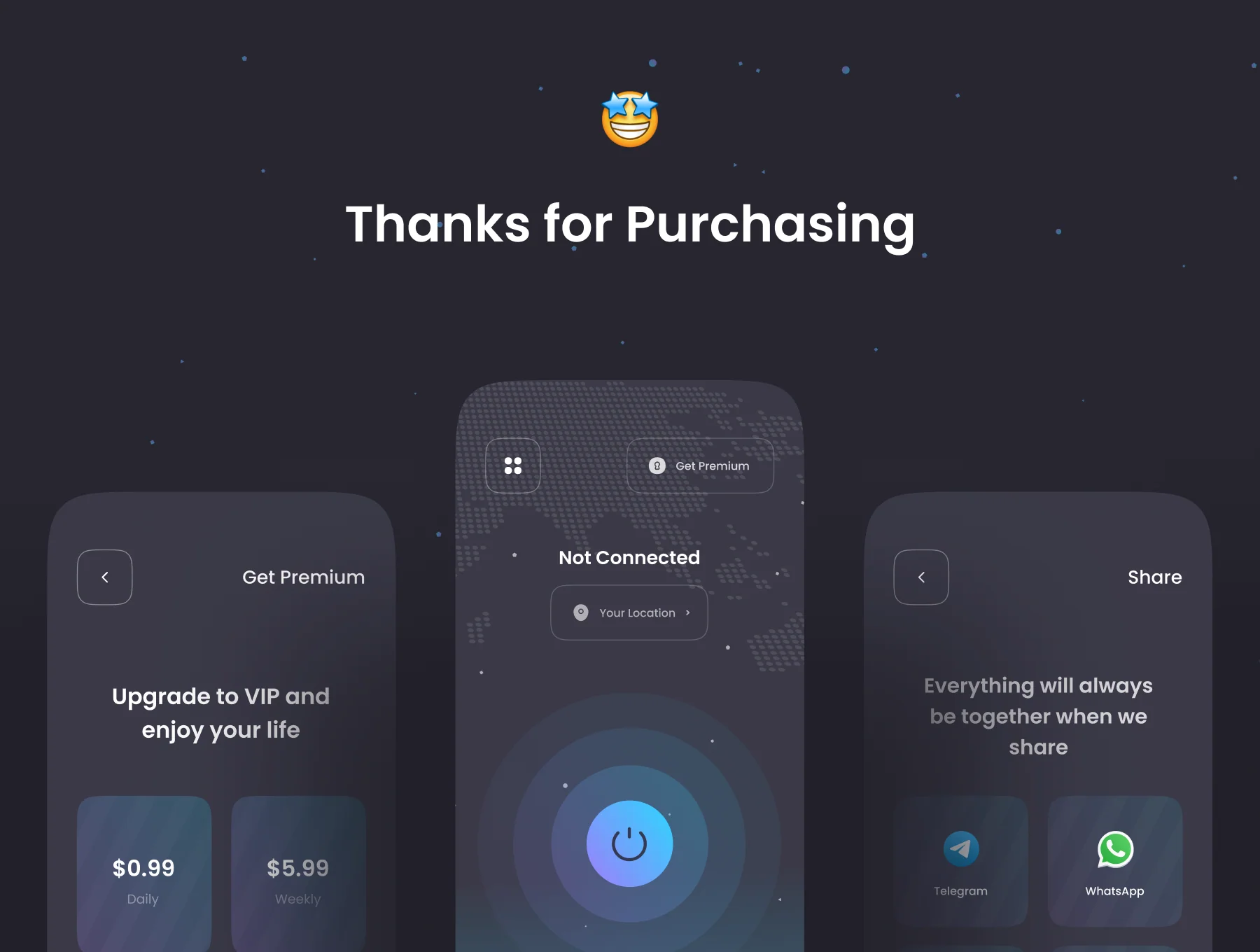 VPNECT - VPN UI KIT 6