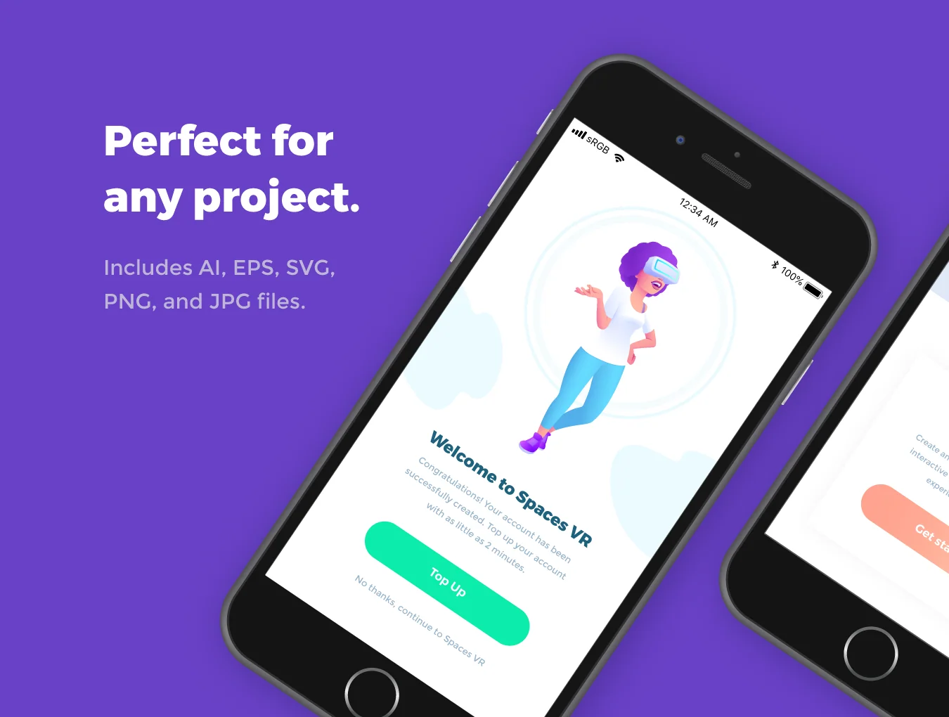 VR Lifestyle Illustrations 3