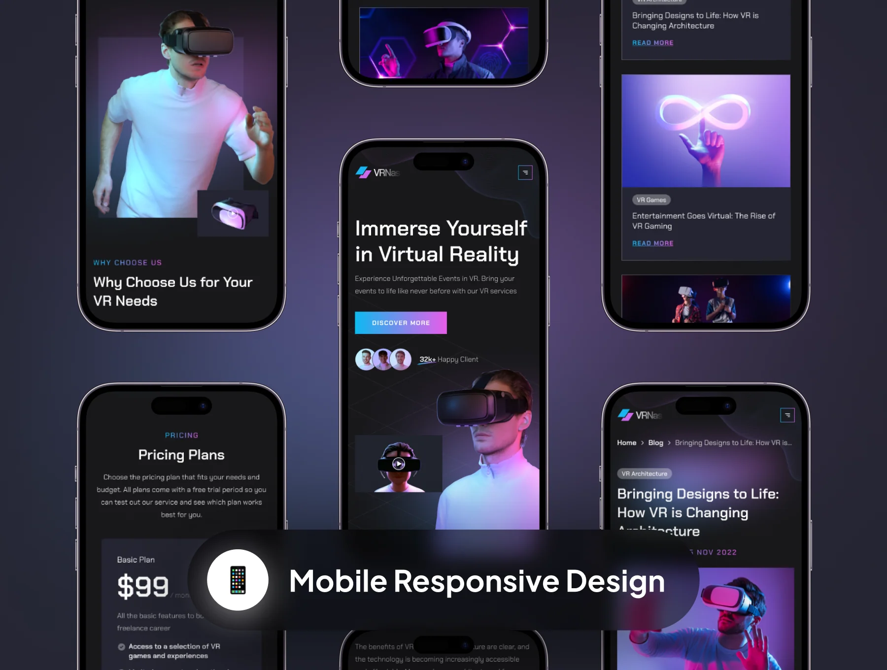 VRNas - VR Service Web Templates 6