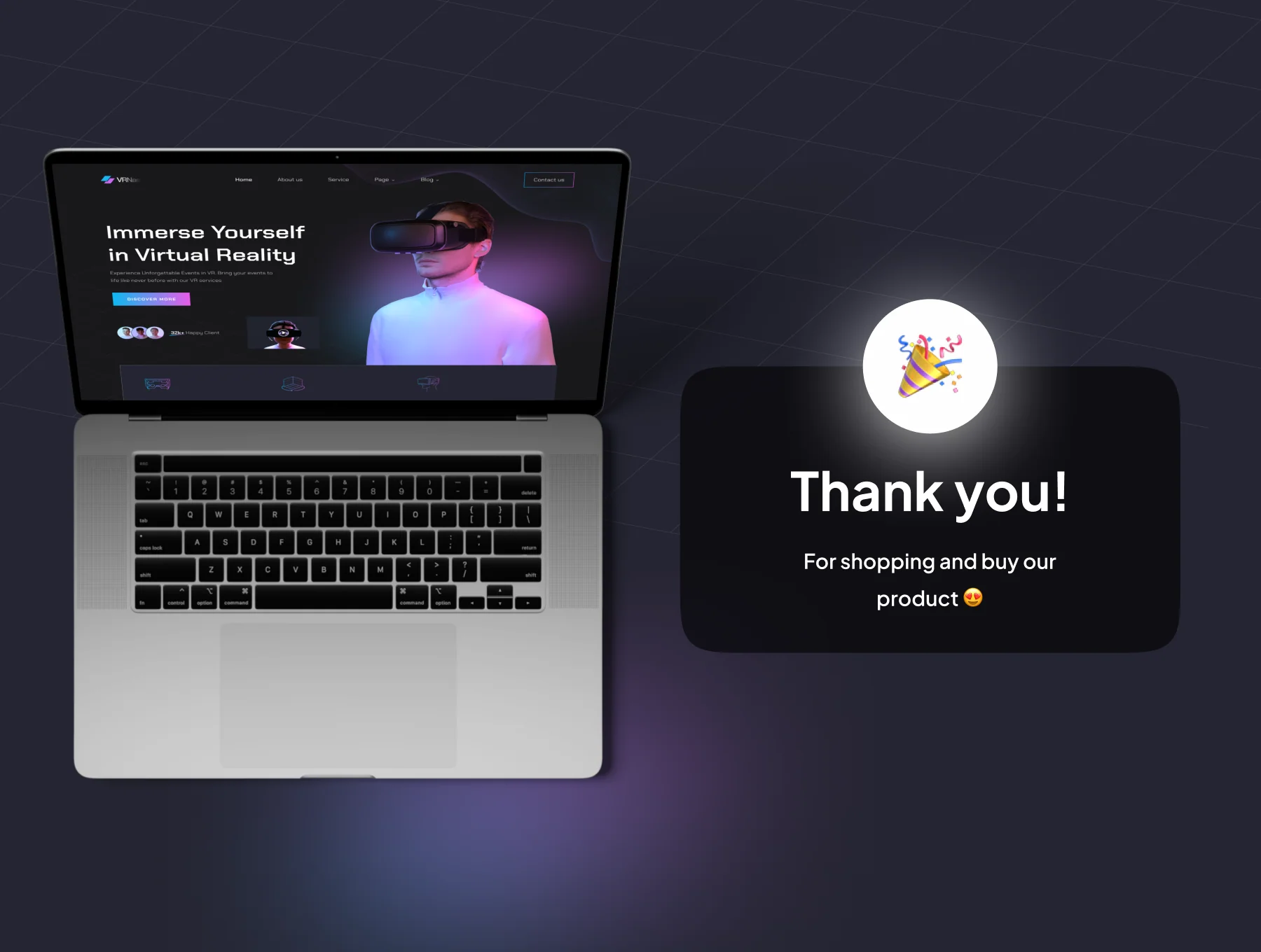 VRNas - VR Service Web Templates 8