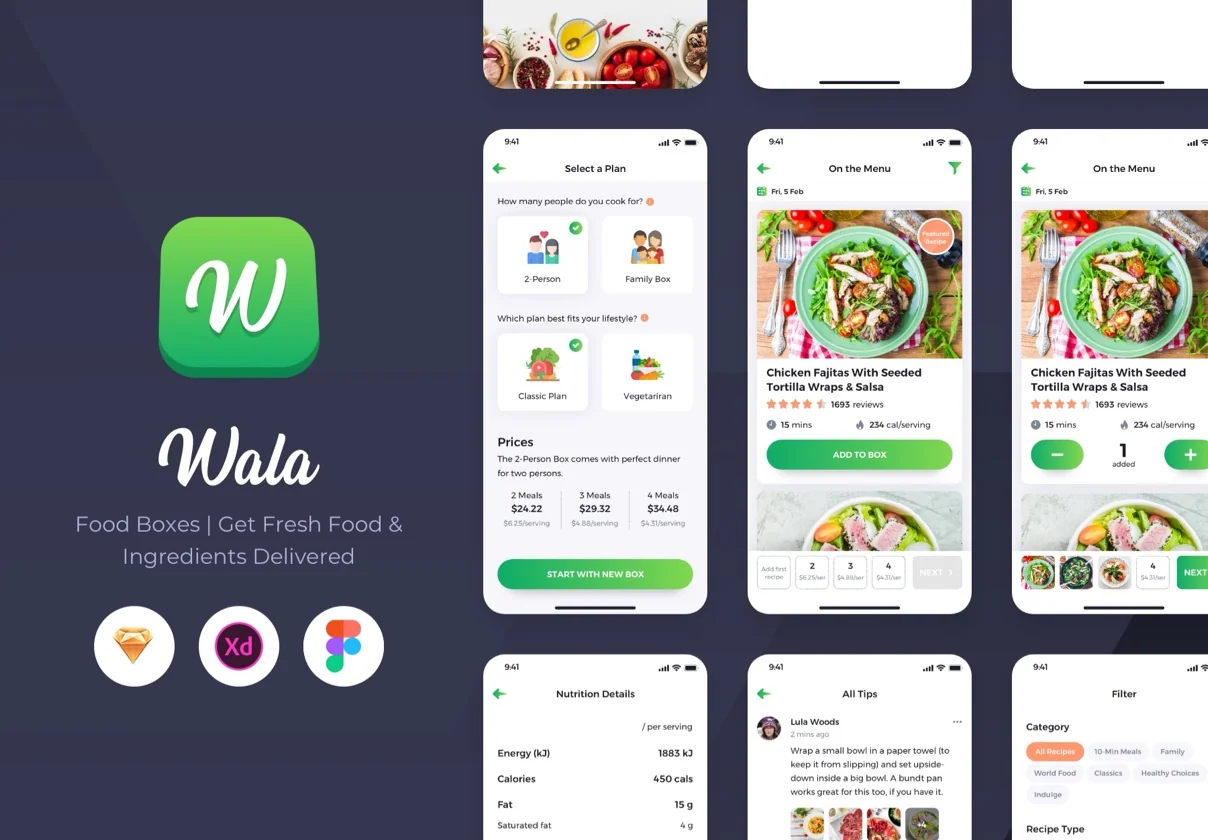 Wala - Food & Ingredients Delivery