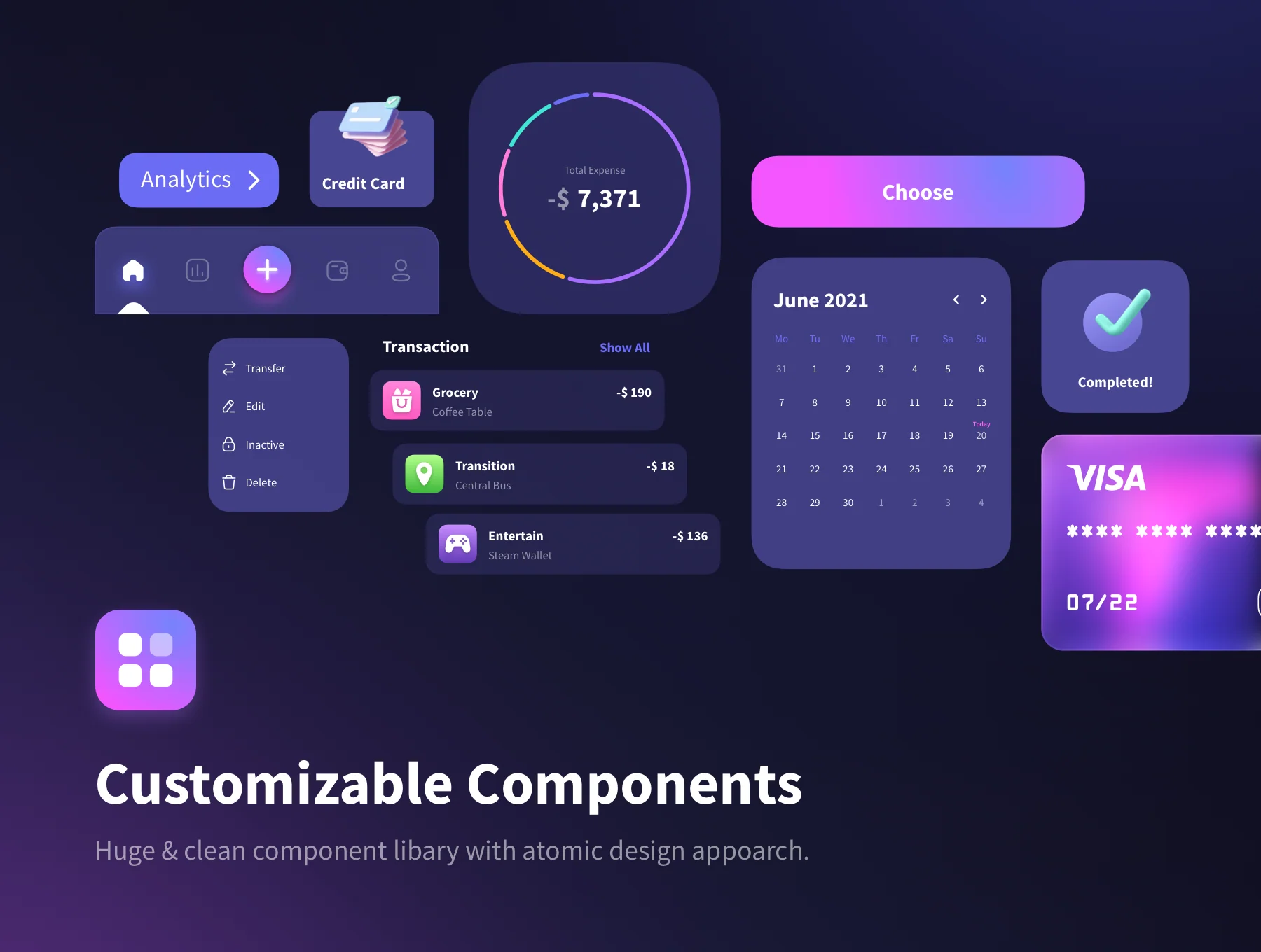 Wallet App - Mobile UI Kits 4