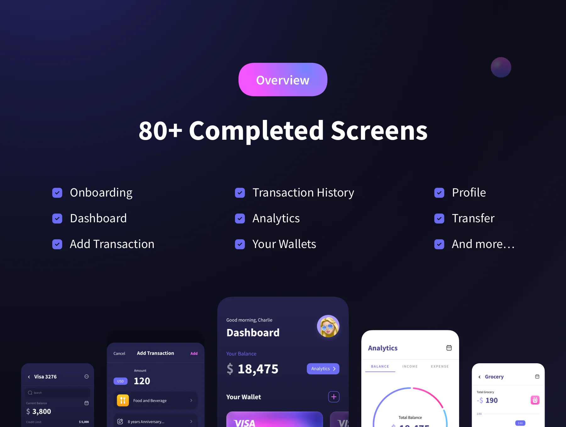 Wallet App - Mobile UI Kits 5