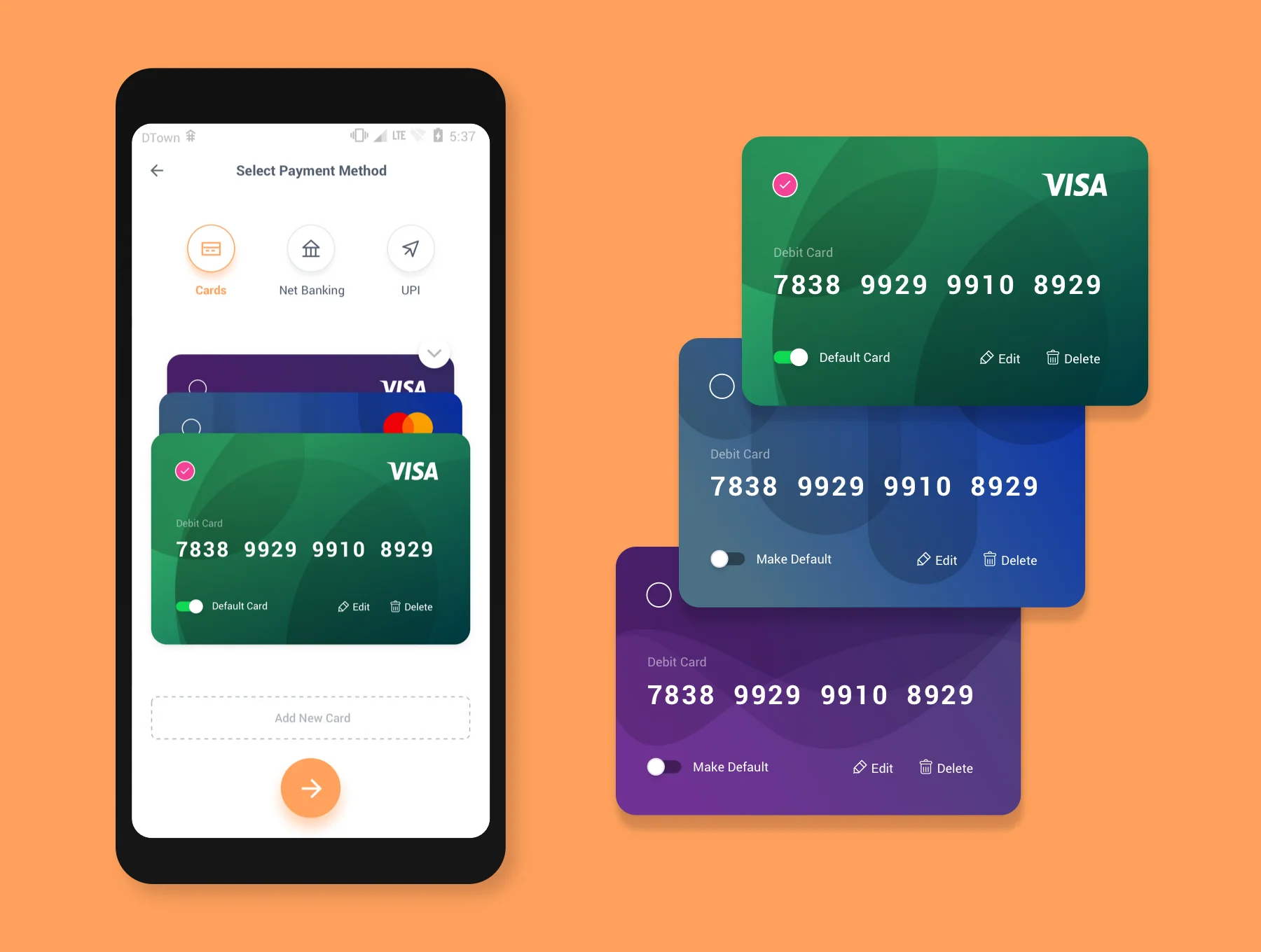 Wallet Mobile UI Kit 3