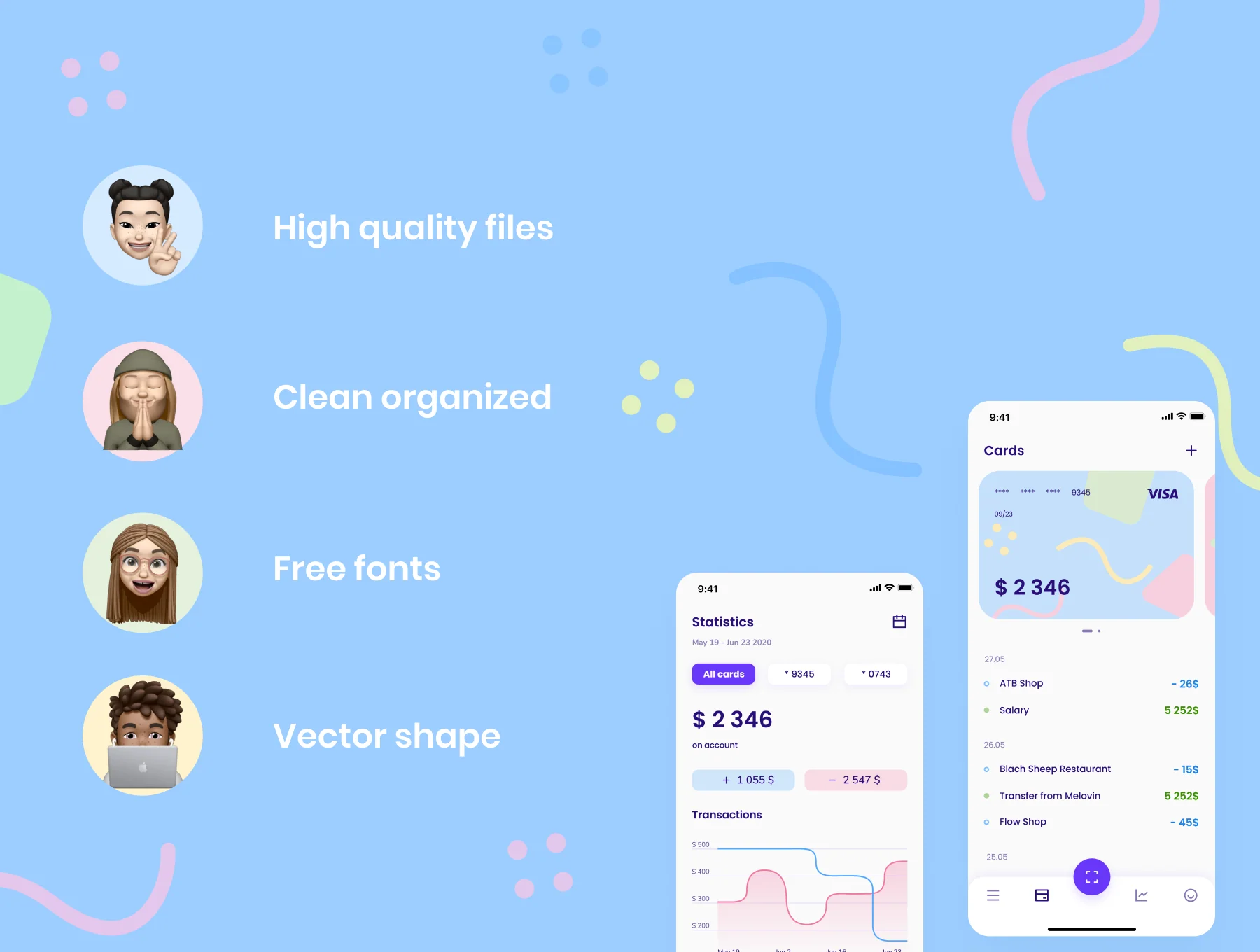 Wallet UI KIT 2