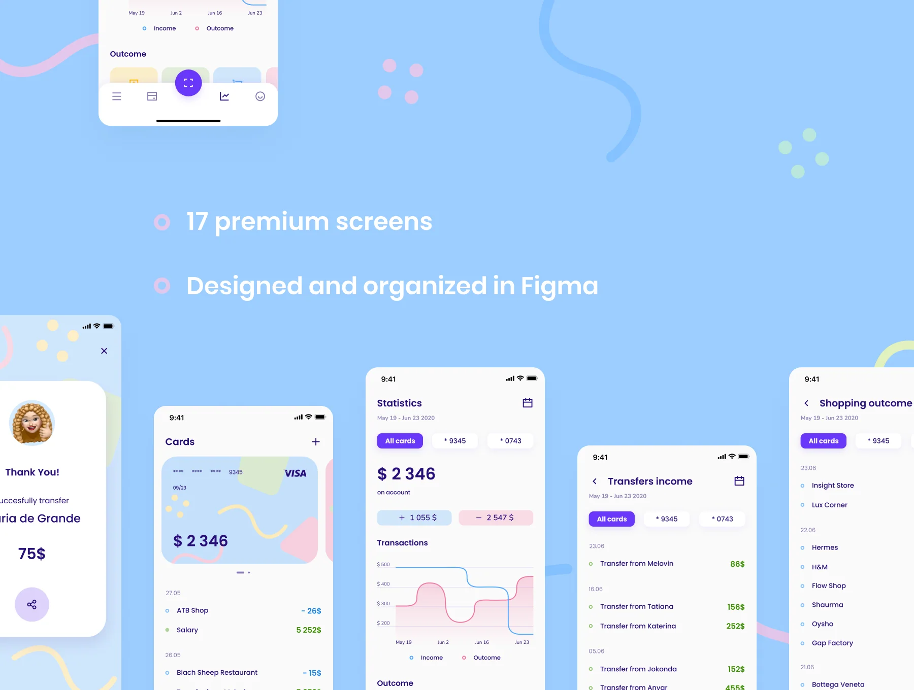 Wallet UI KIT 3