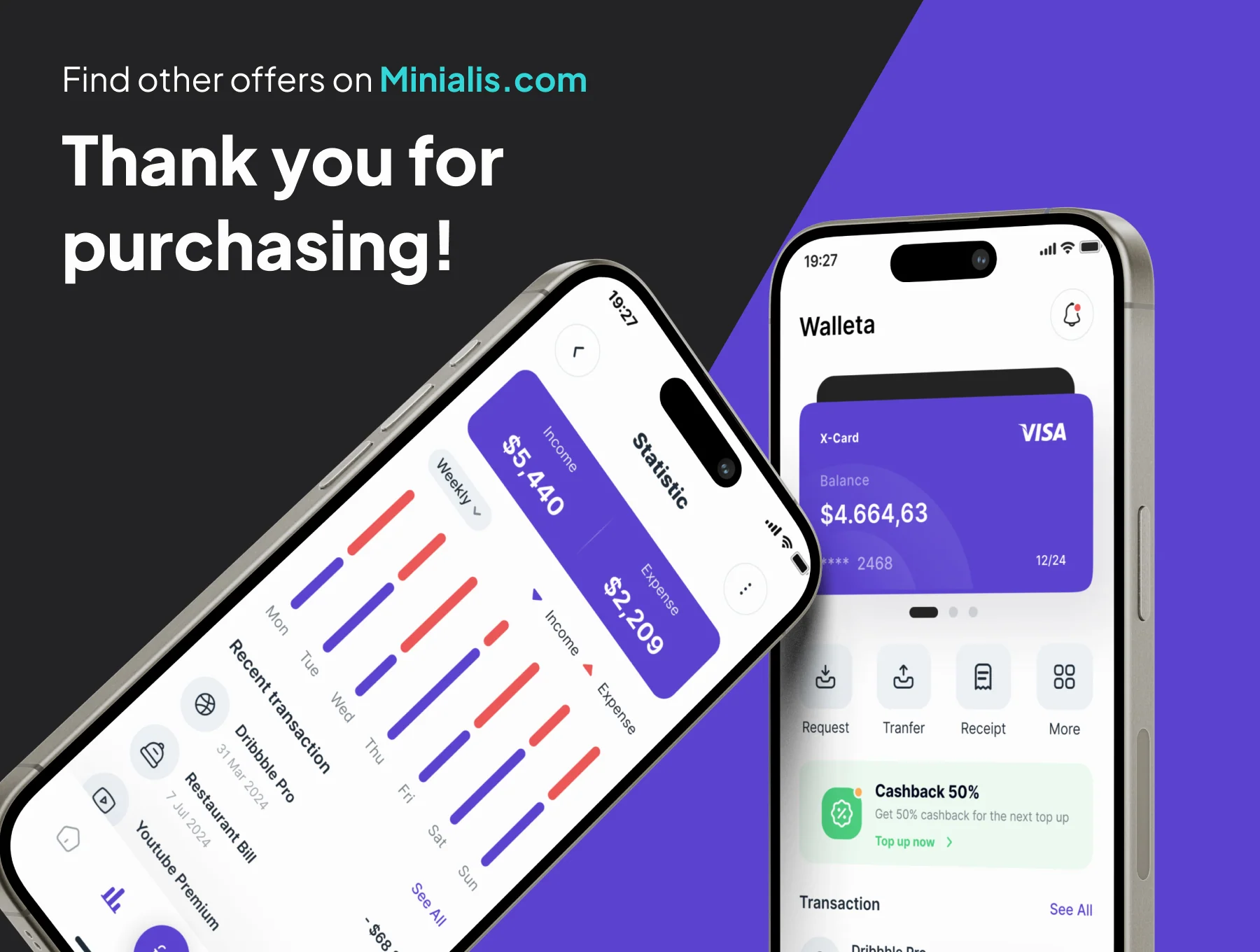 Walleta - Digital Wallet App Ui Kits 6