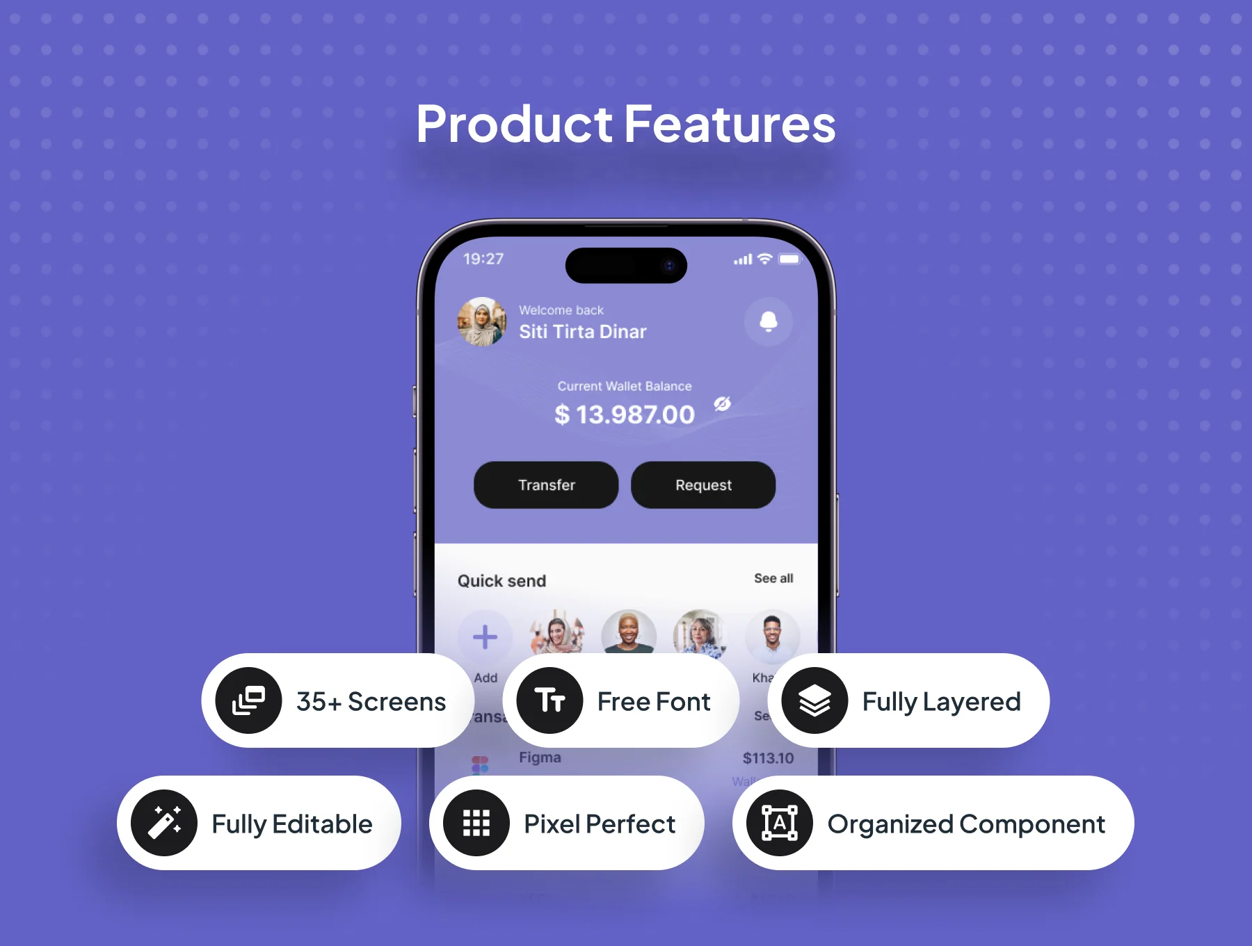 Wallo - Wallet App UI Kit