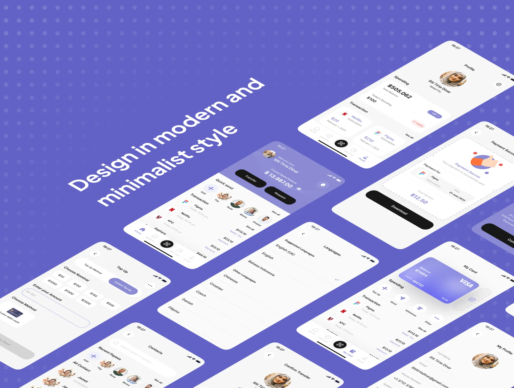 Wallo - Wallet App UI Kit 2