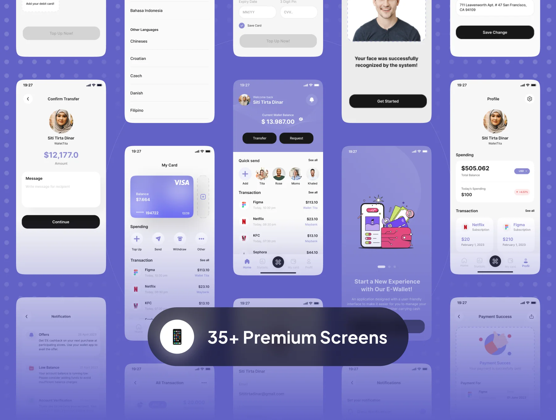 Wallo - Wallet App UI Kit 6