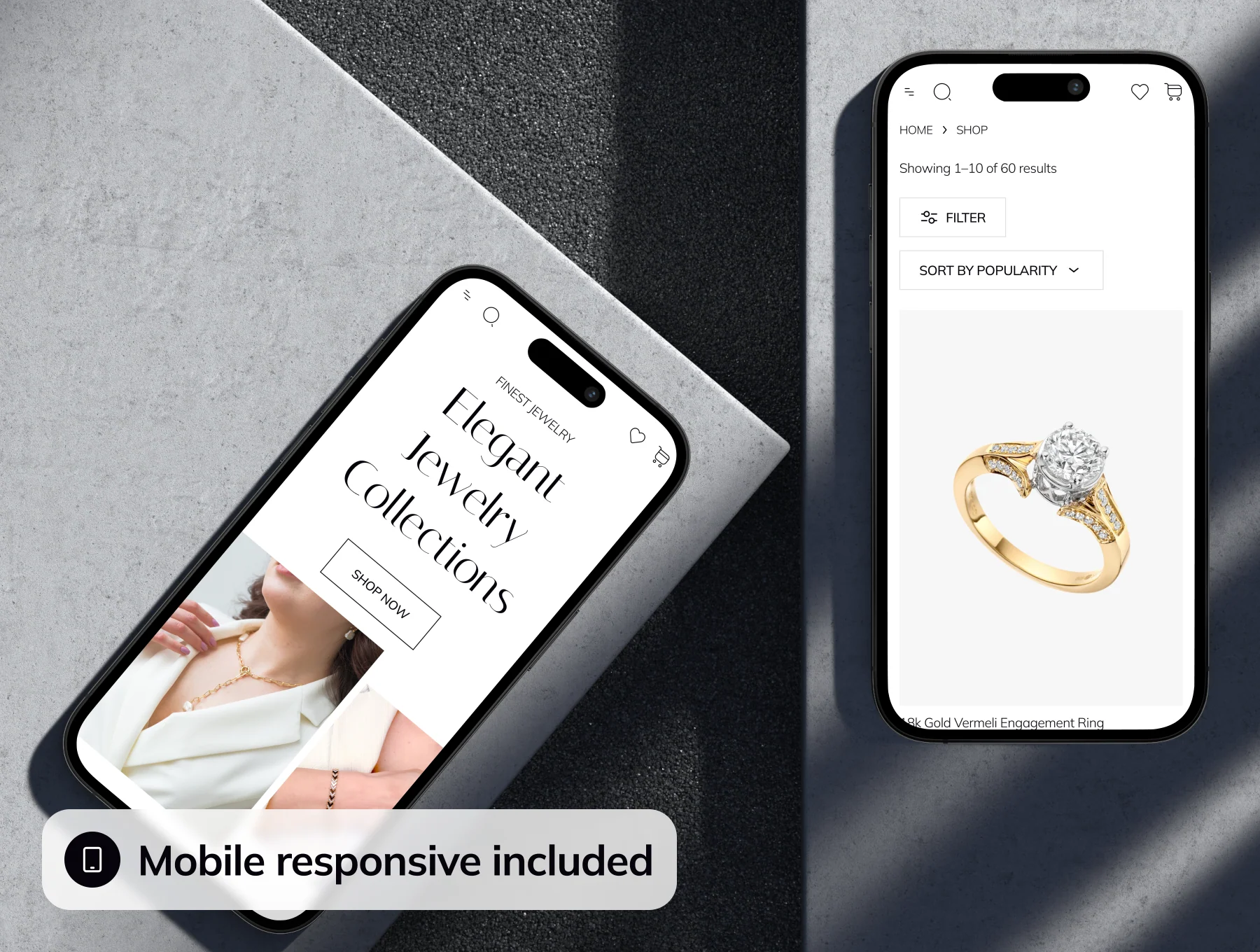 WAMjewelry - Jewelry E-Commerce Website UI Kit 7