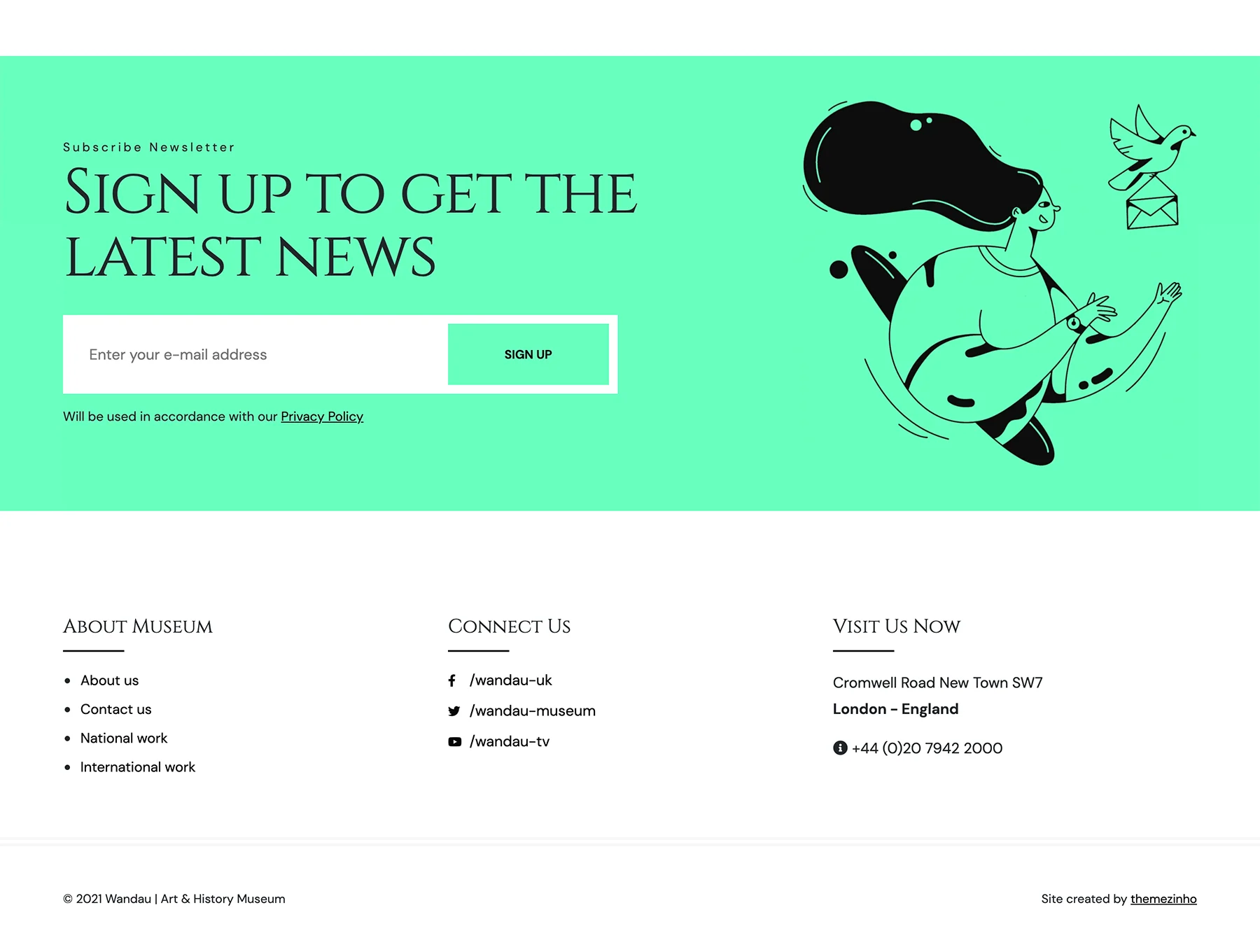Wandau | Art & History Museum HTML Template 9