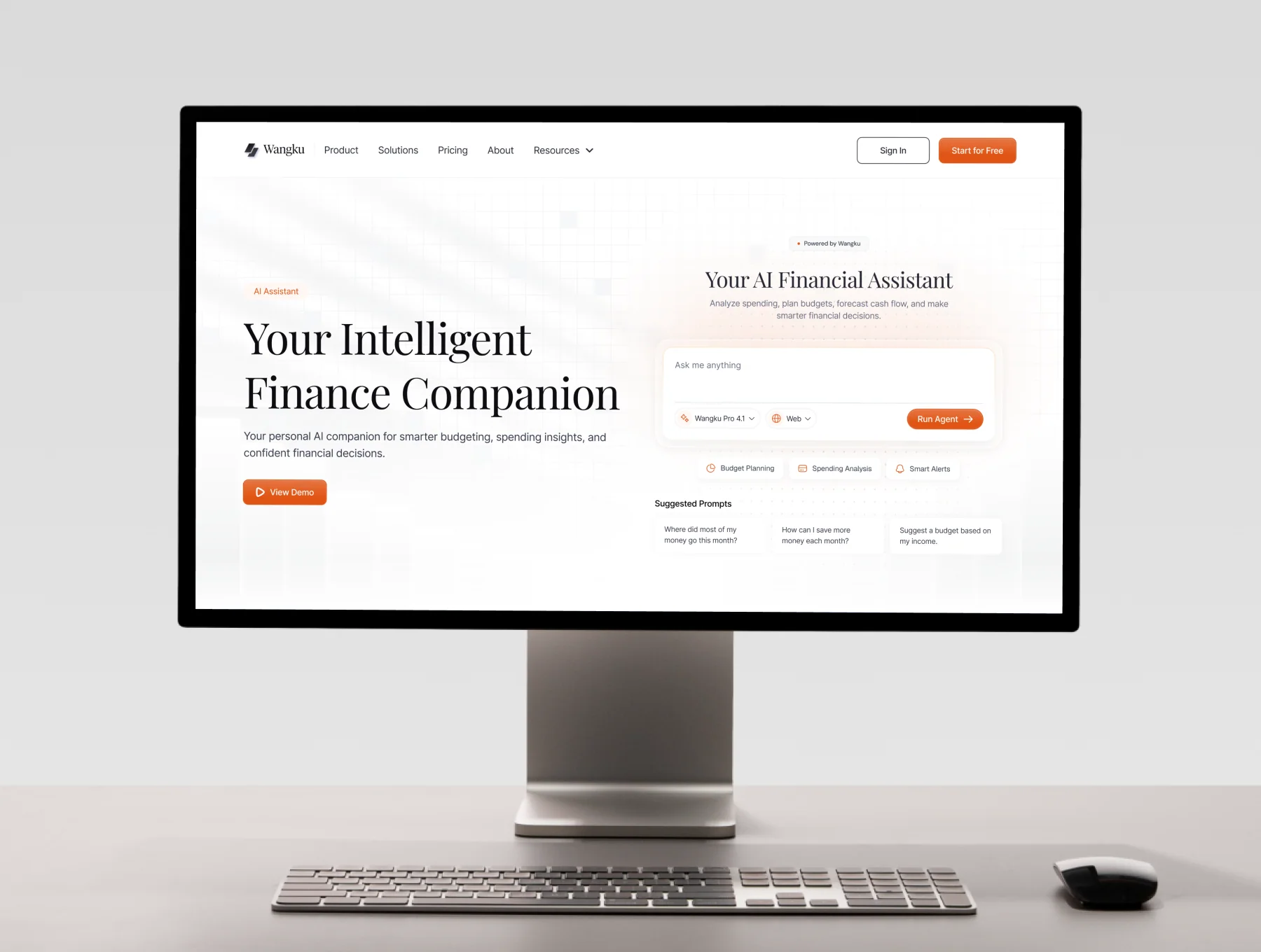Wangku - AI Finance SaaS Website UI Kit 6