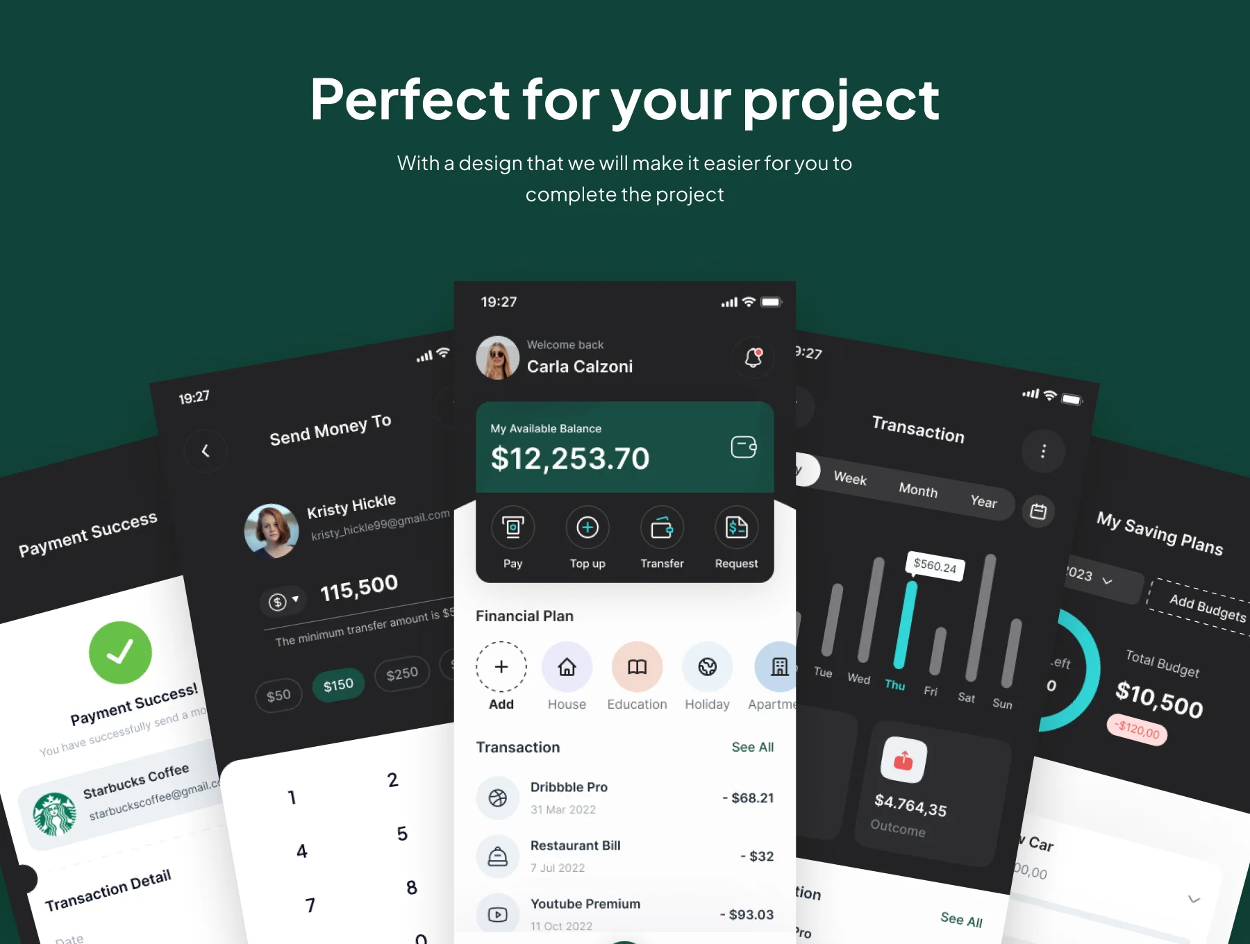 Wapay - Digital Wallet App UI Kits 4