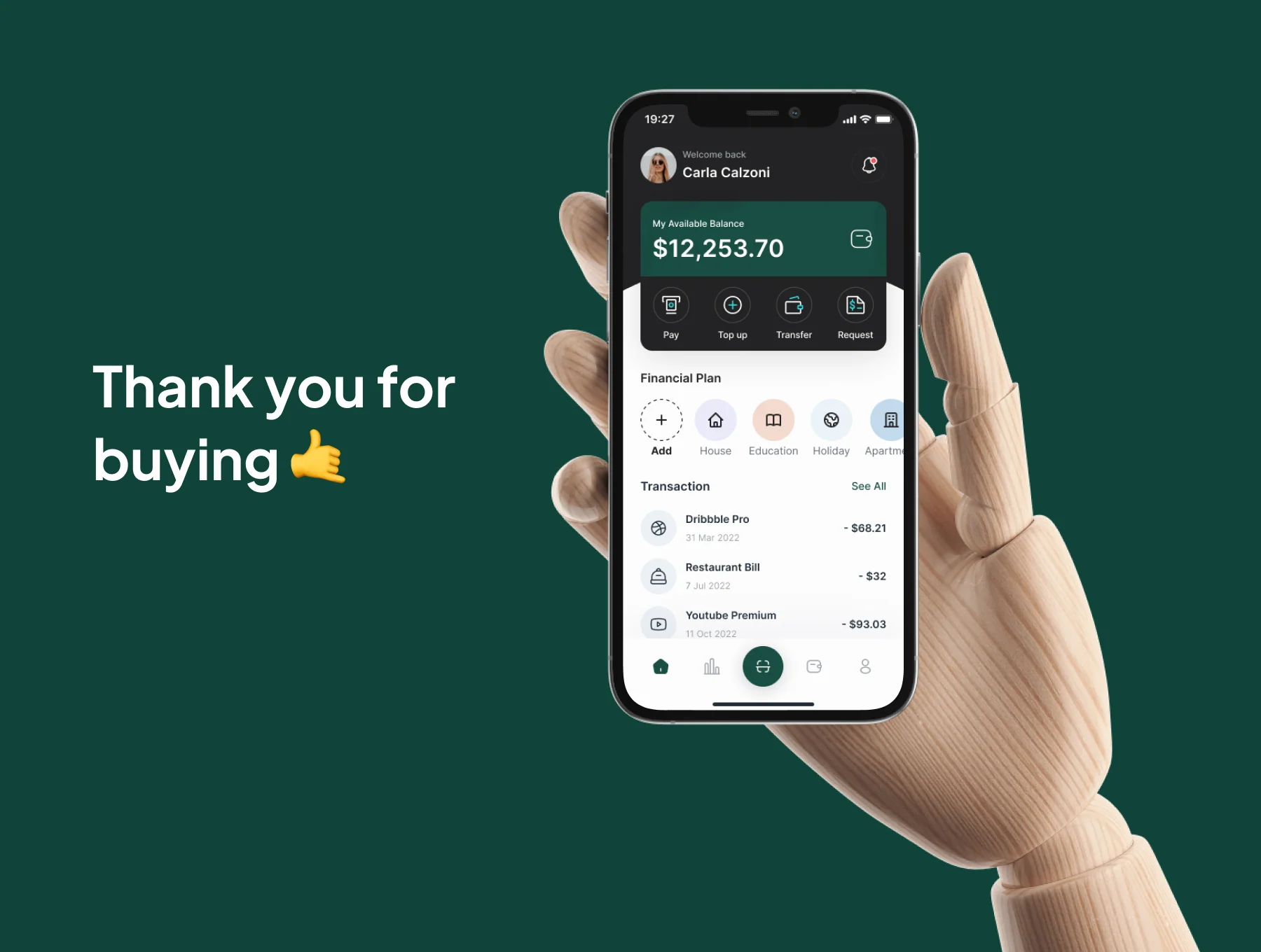 Wapay - Digital Wallet App UI Kits 6