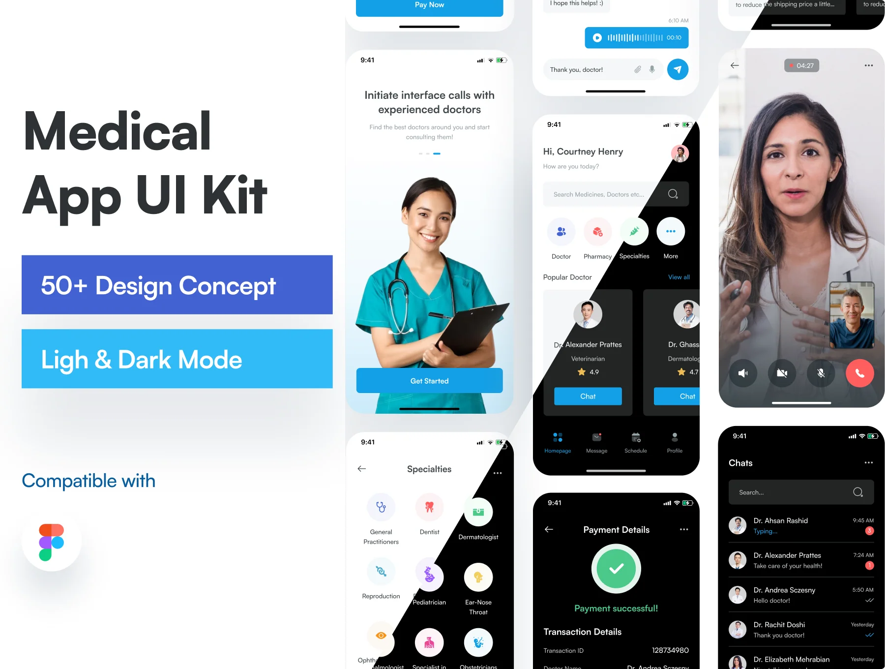 Waras - Medical App UI KIT