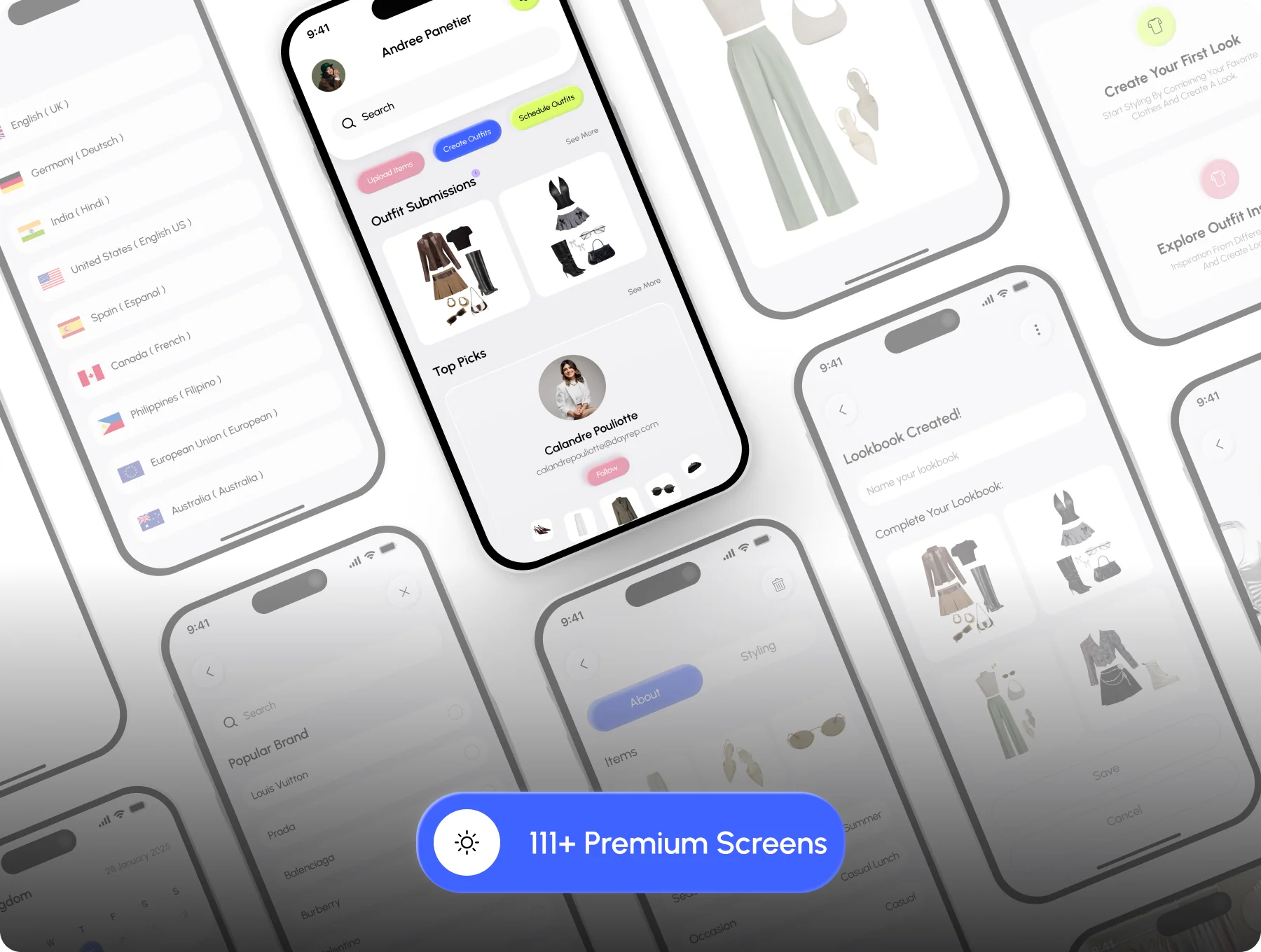 Wardrovia | Smart Outfit Planner & Digital Closet UI Kit 3