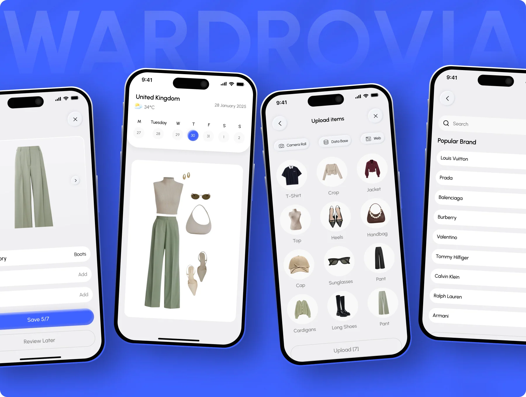 Wardrovia | Smart Outfit Planner & Digital Closet UI Kit 8