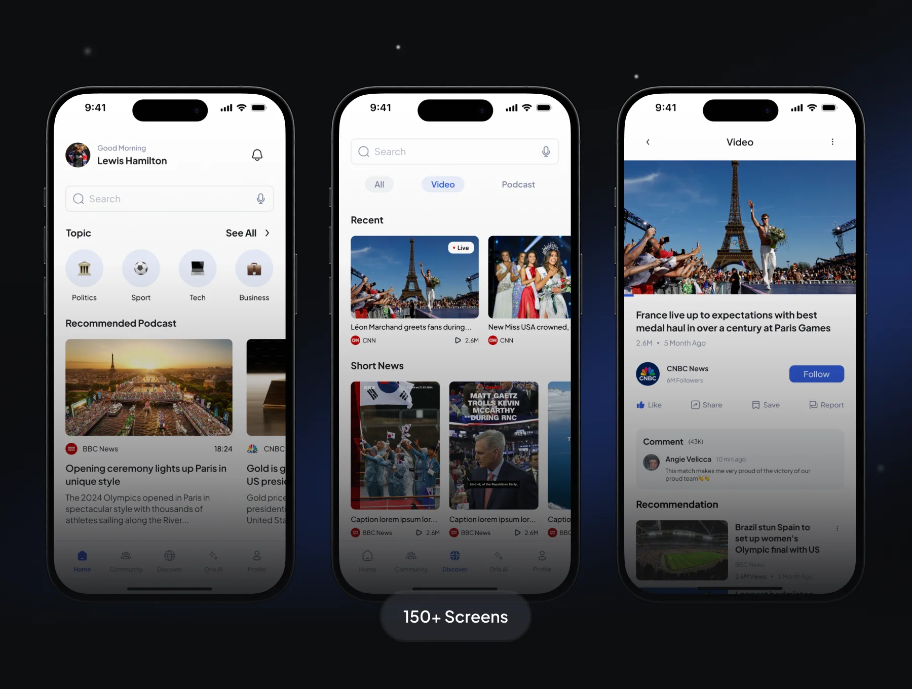 Warta - News App UI Kit 3