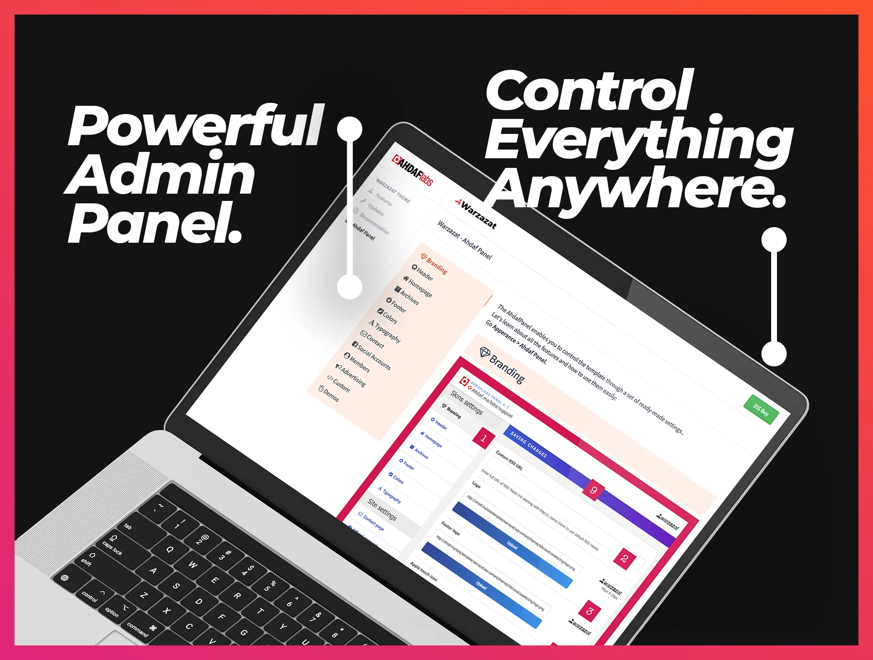 Warzazat WordPress Theme 3