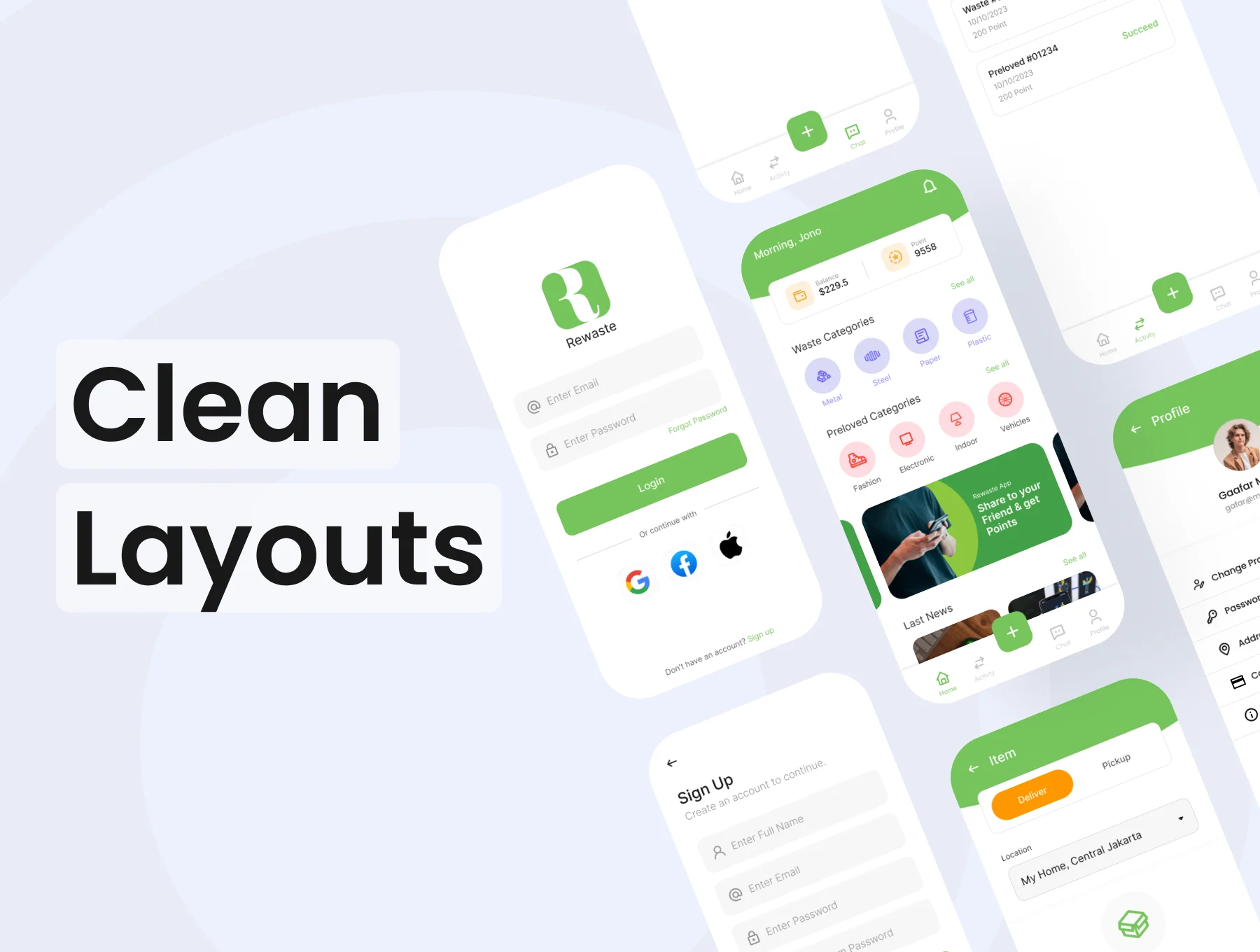 Waste UI Kit 4