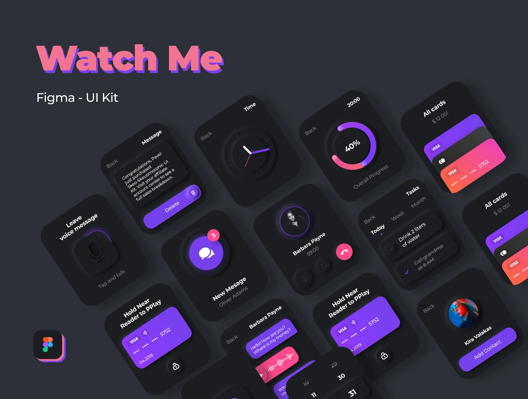 Watch Me | Watch UI Kit