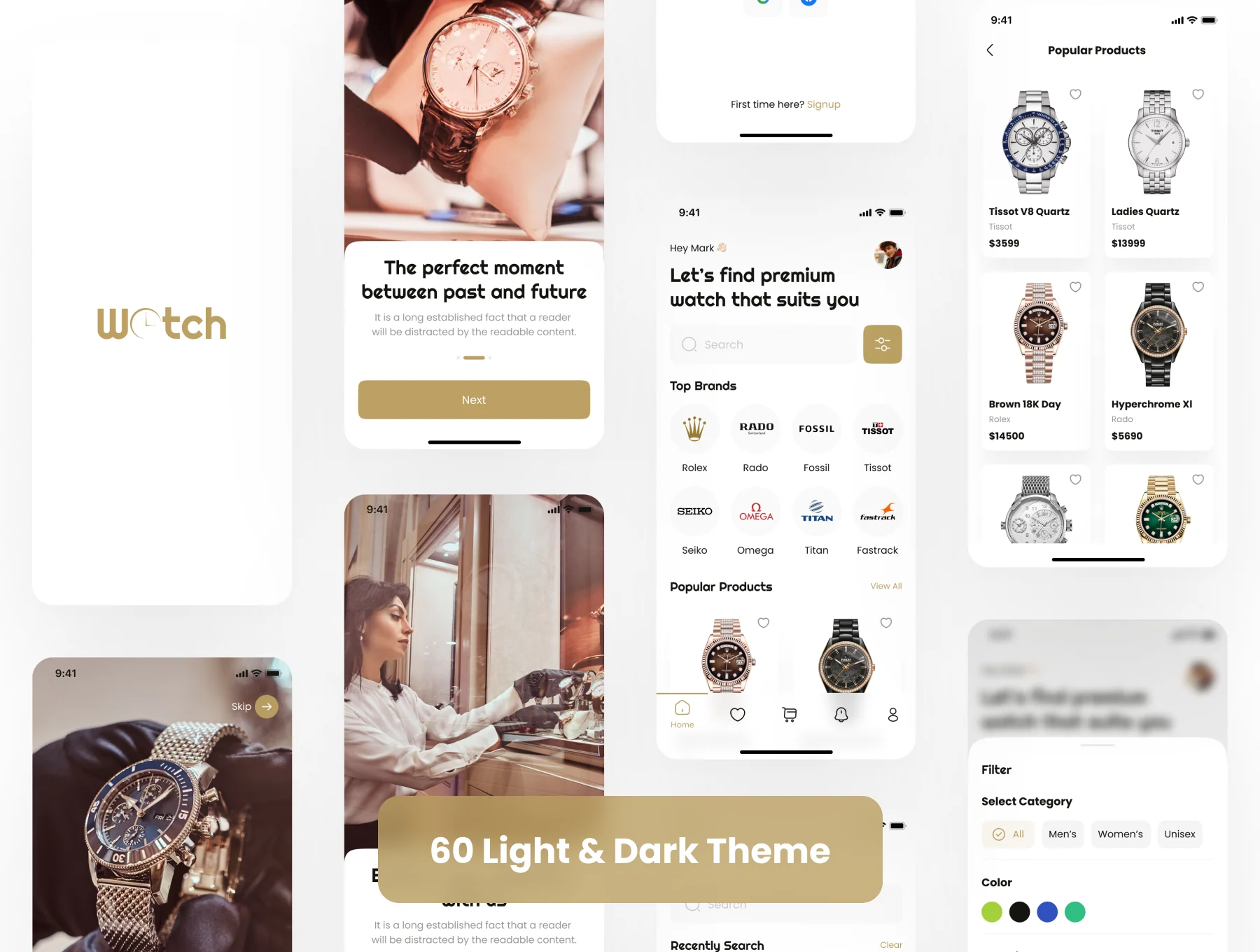 Watch Shop App UI Kit 5