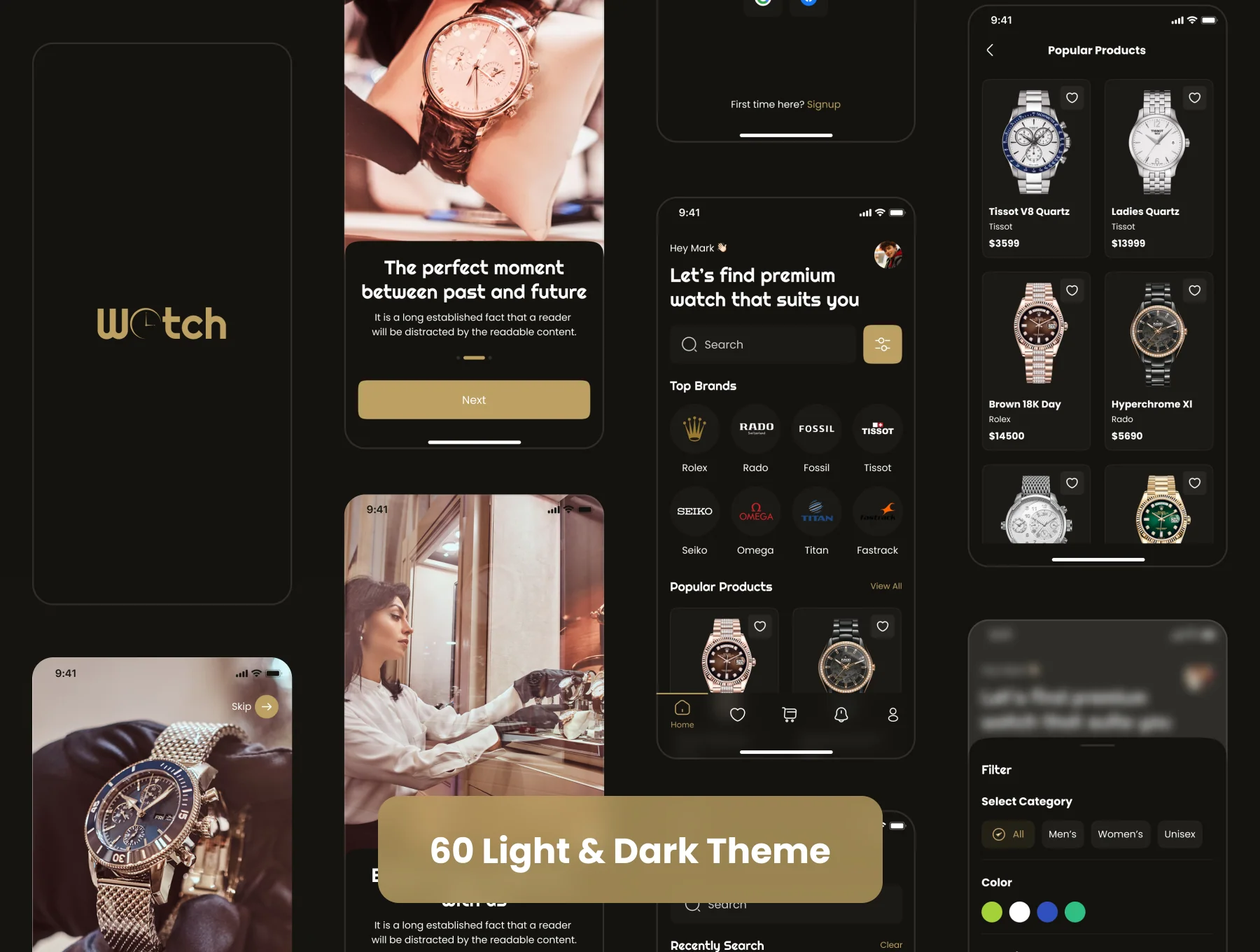 Watch Shop App UI Kit 7