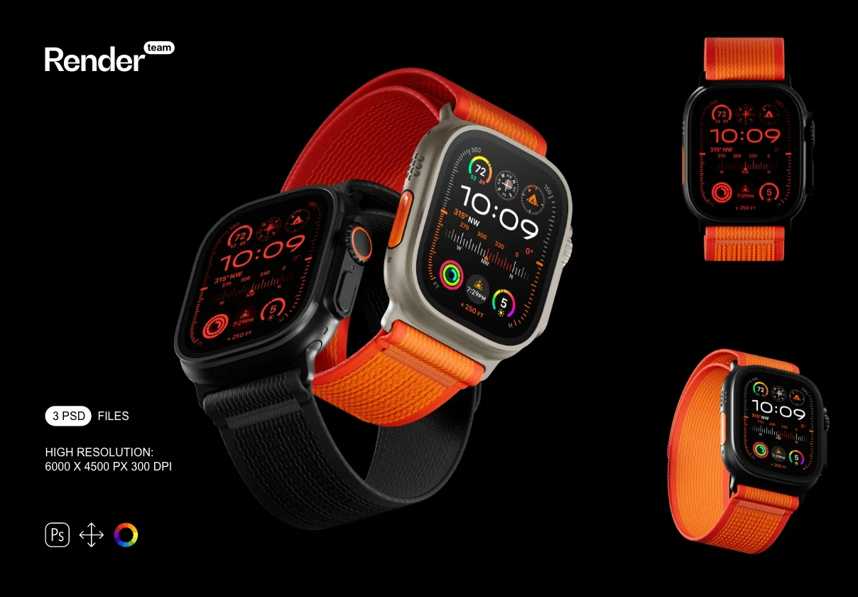 Watch Ultra Mockup