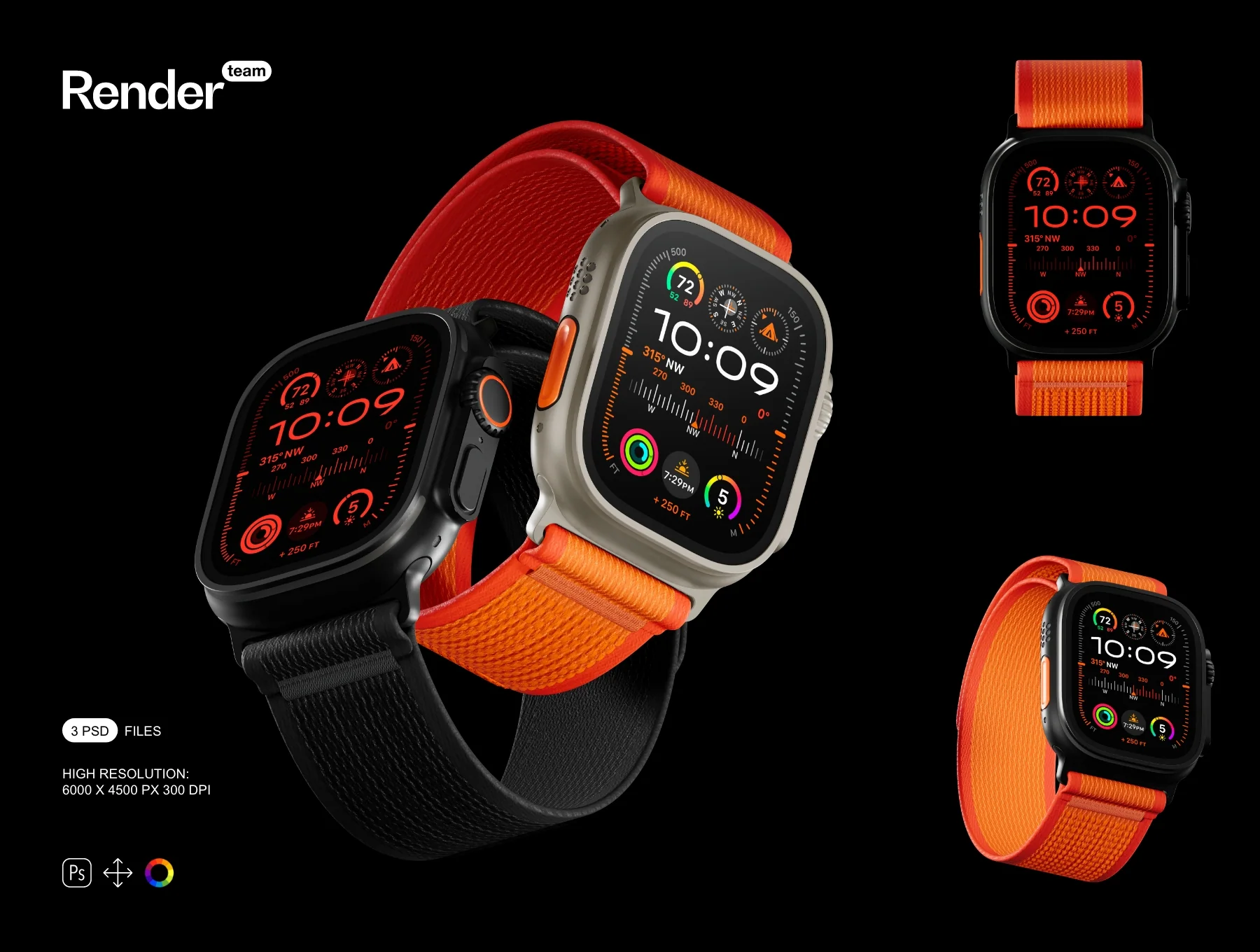 Watch Ultra Mockup