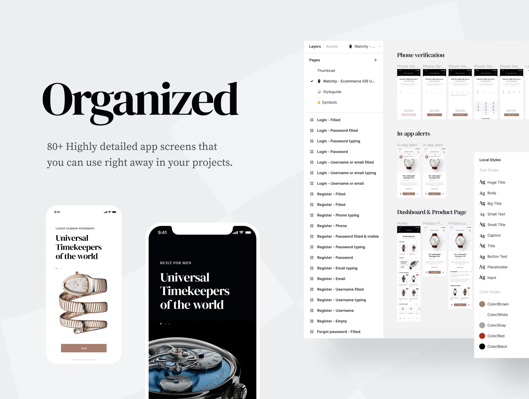 Watchly - Ecommerce UI Kit 3