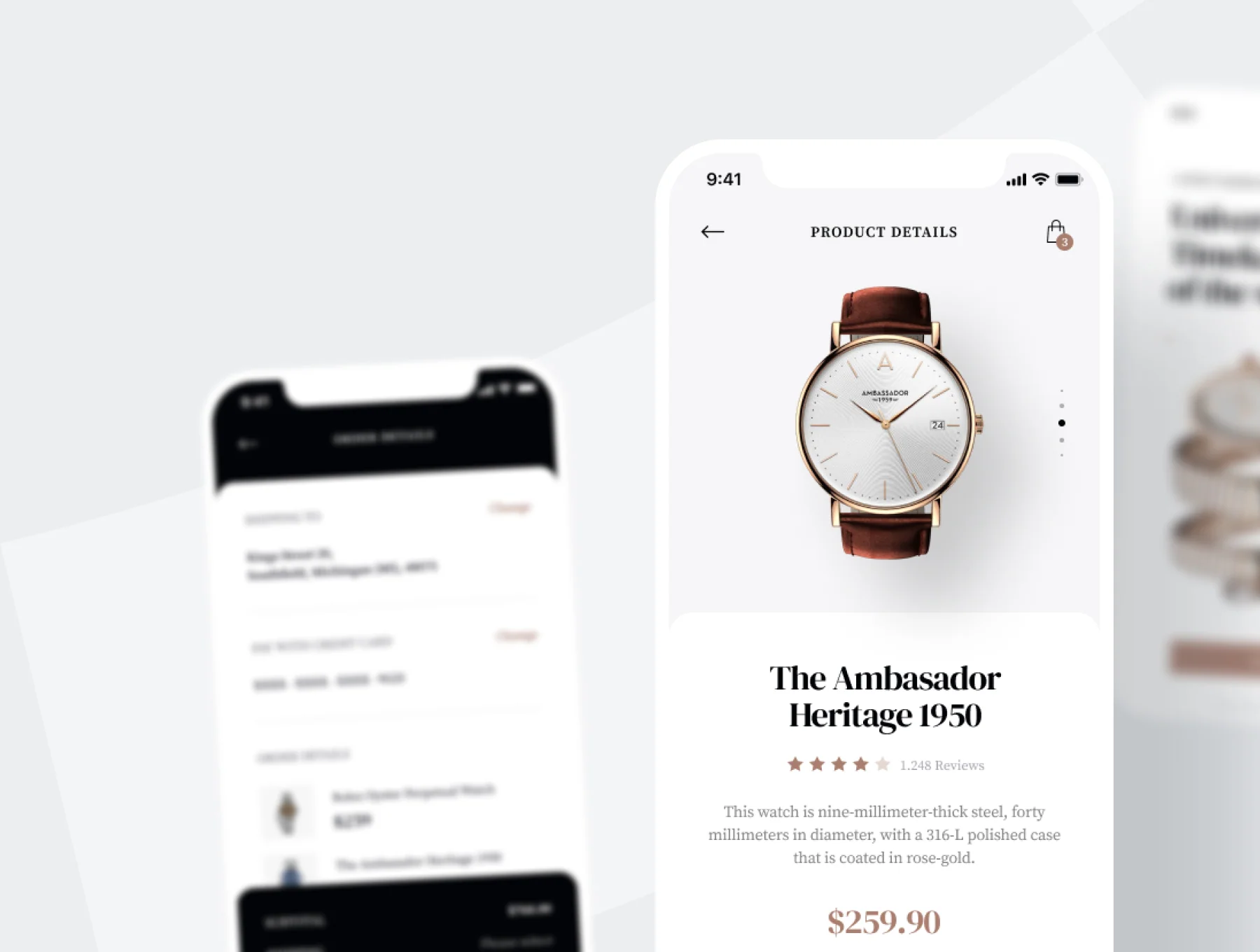 Watchly - Ecommerce UI Kit 6