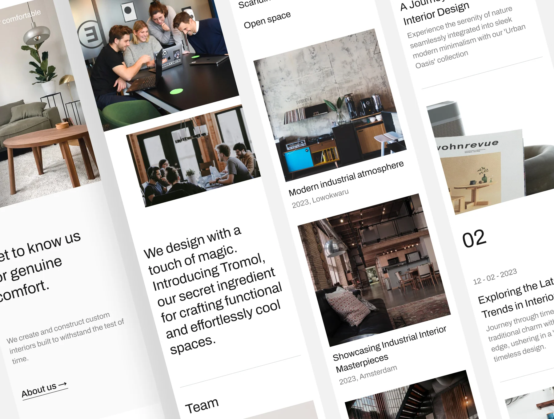 Watuijo - Interior Design Sass Website 6