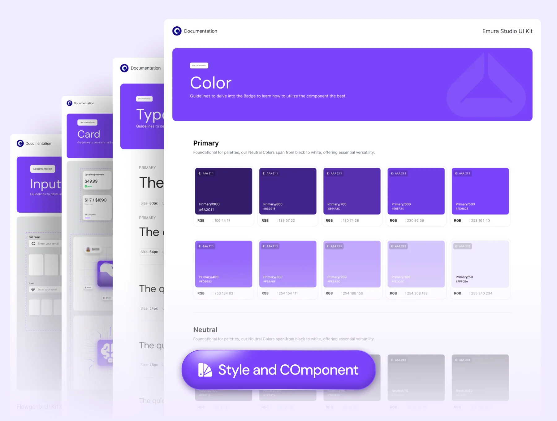 Wavlet – Finance Website UI Kit 4