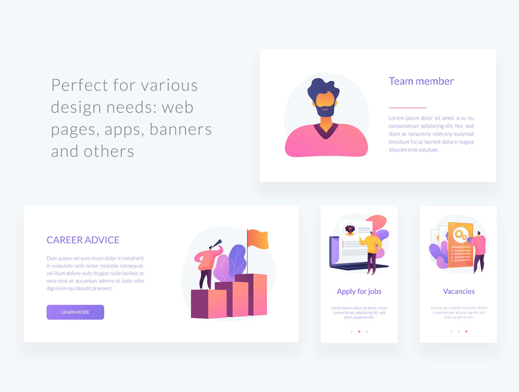 Wavy. HR vector illustrations 2
