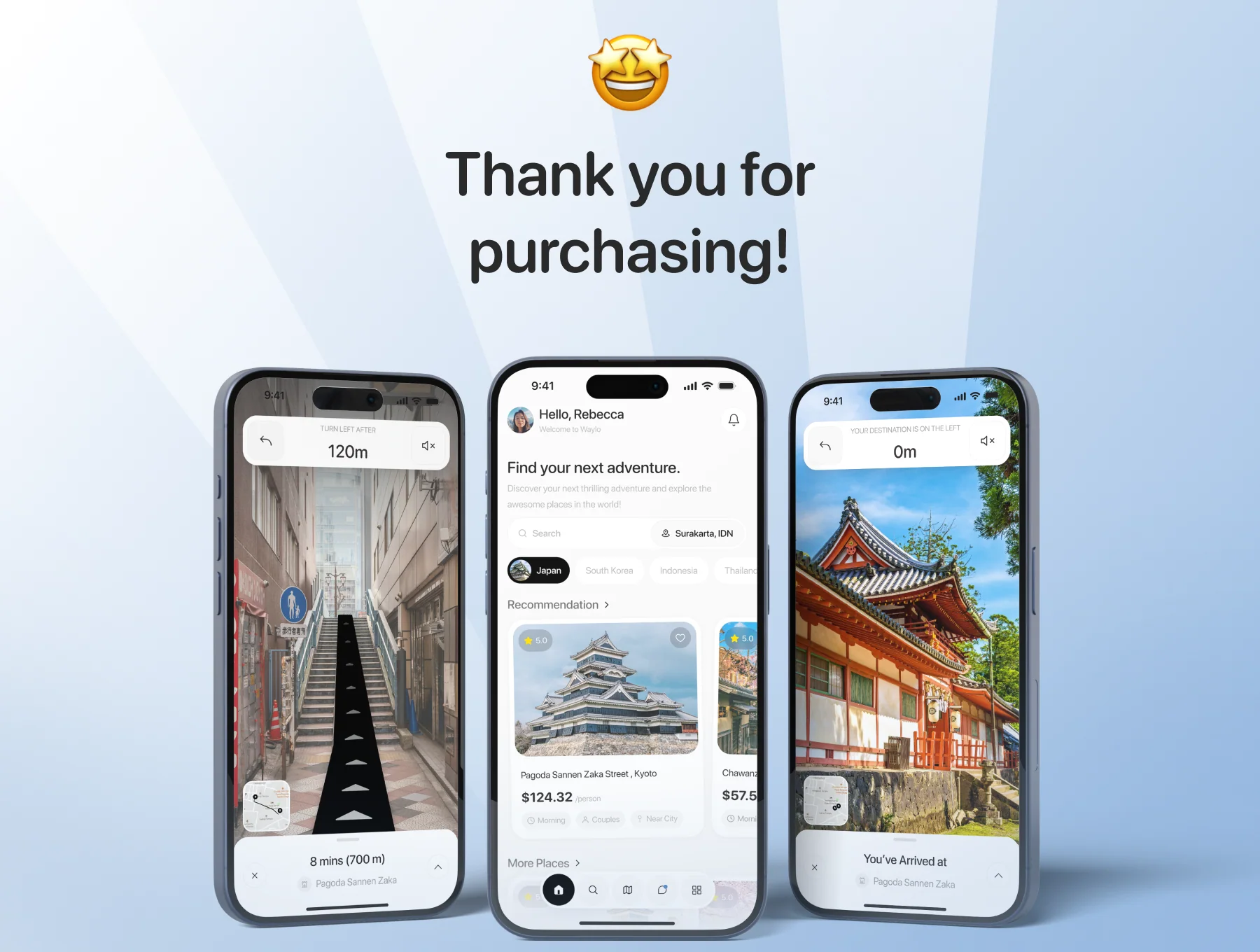 Waylo – Travel Mobile App UI Kit 6