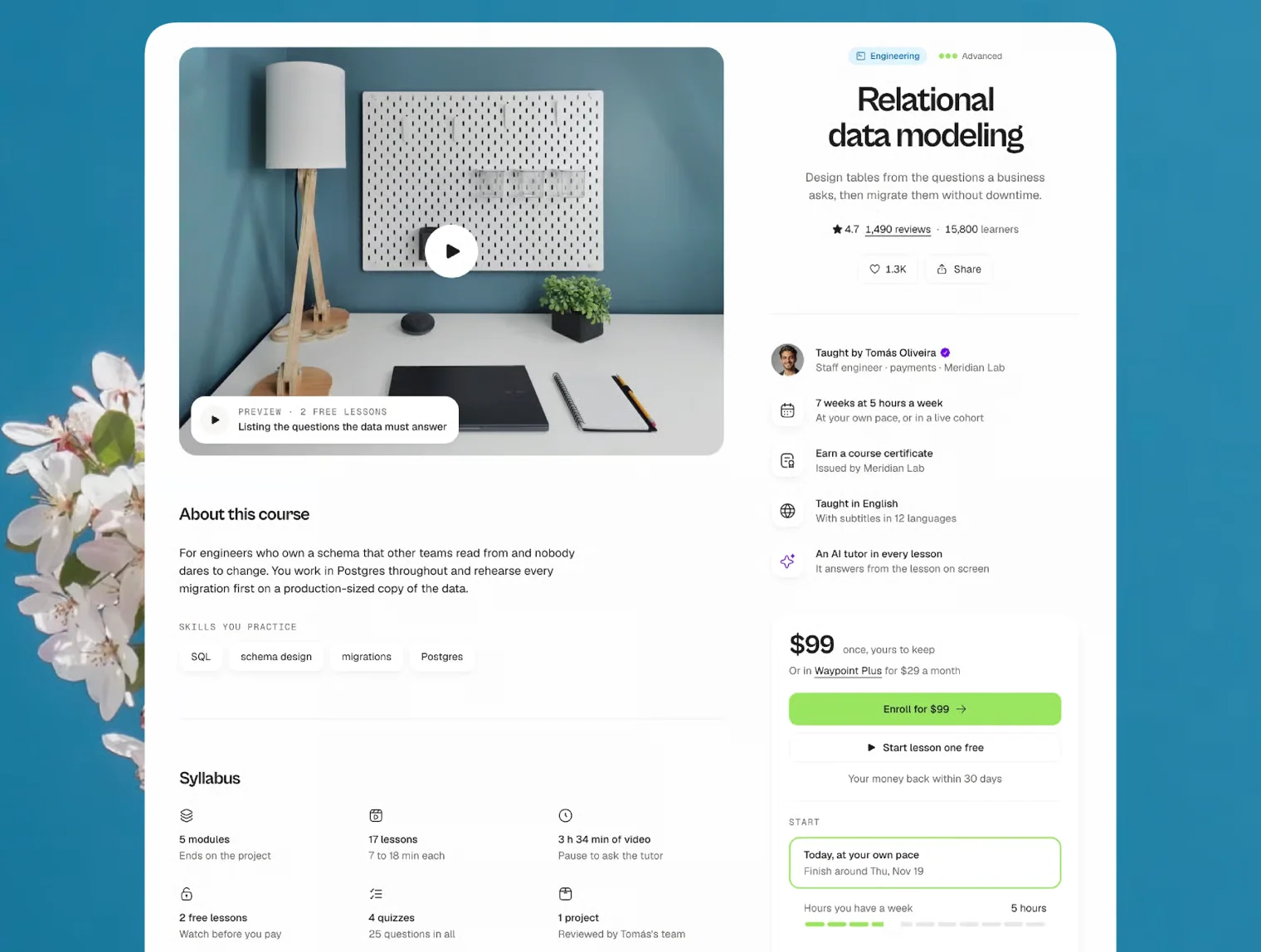 Waypoint — AI Course Marketplace React Next.js Template 5