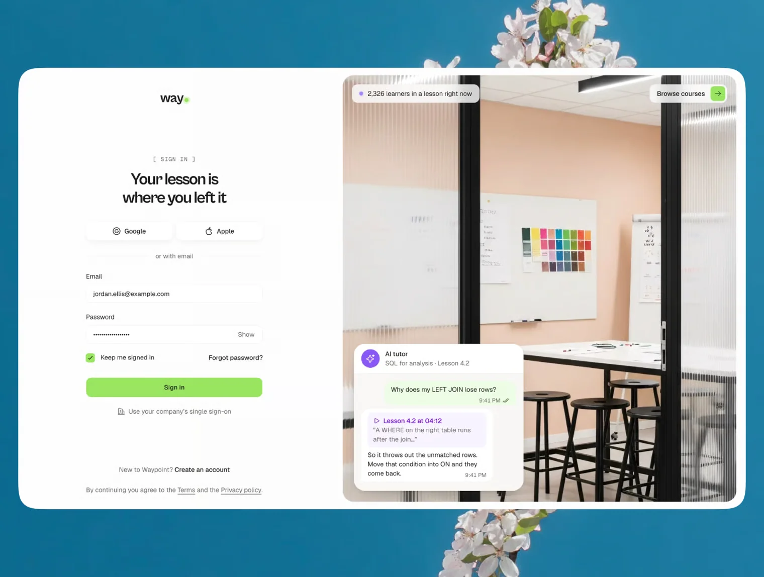 Waypoint — AI Course Marketplace React Next.js Template 6